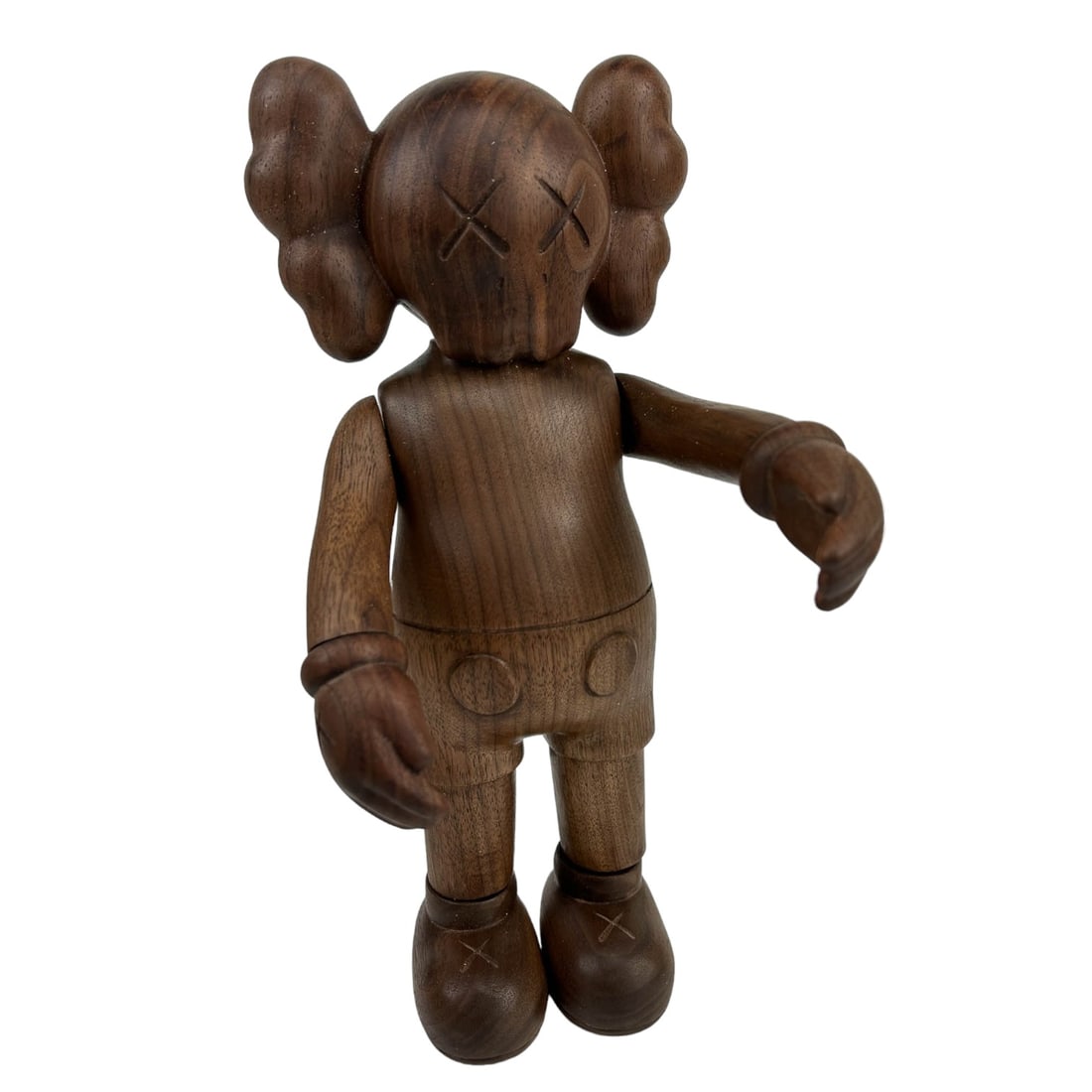 Articulated Wood Toy Action Sculpture After KAWS (1 of 5)