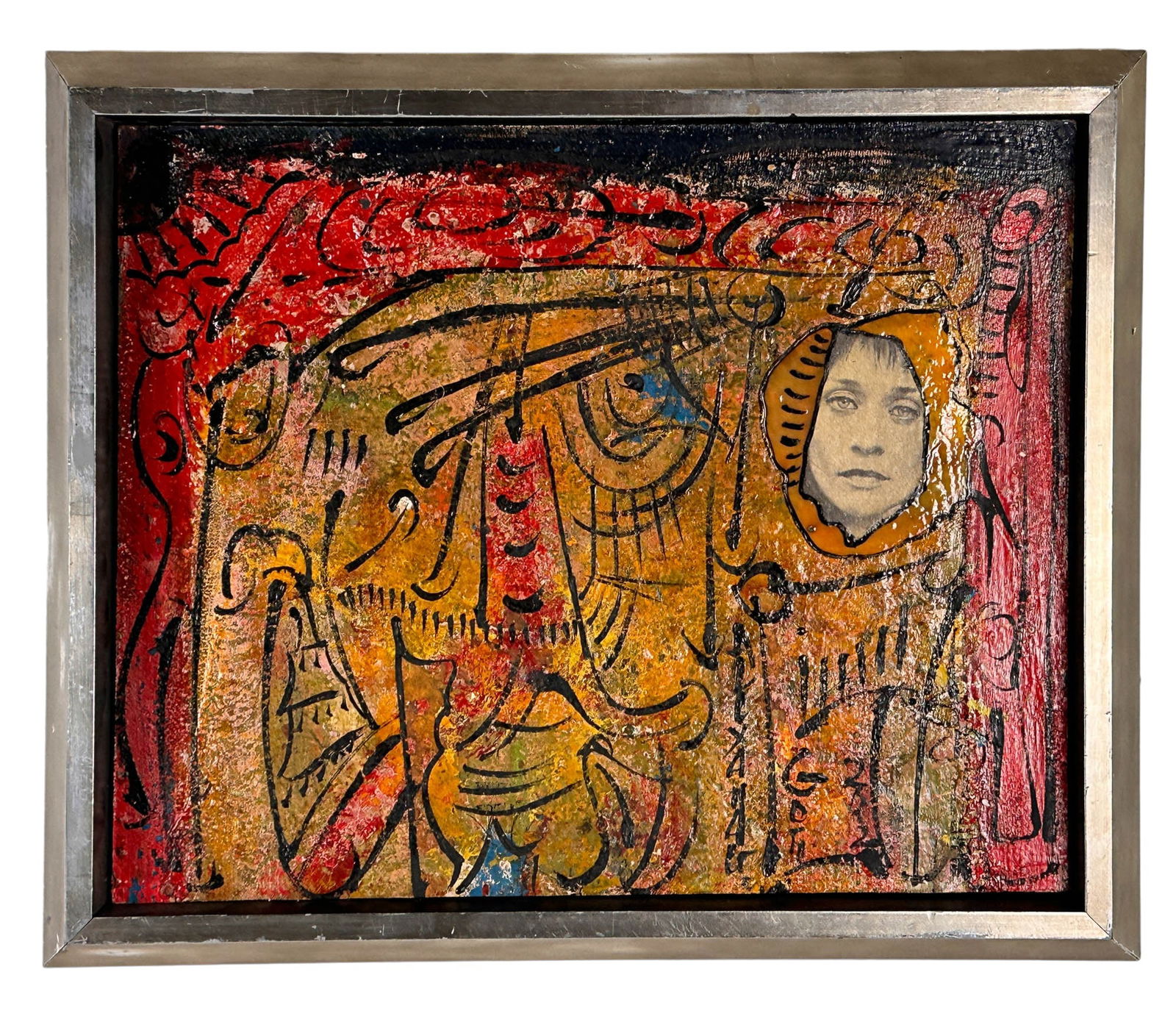 Alexander Gore b.1958 Expressionist Oil Painting (1 of 3)