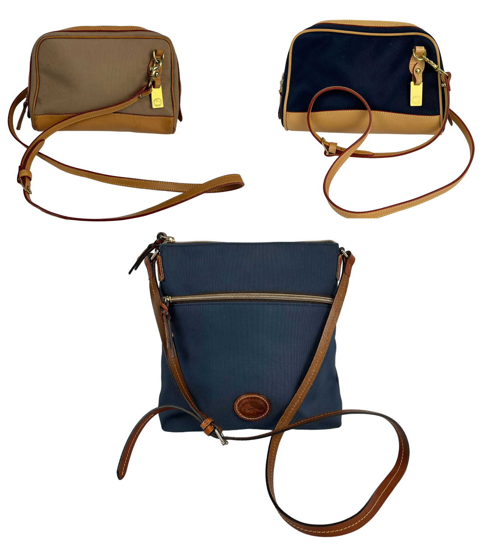 Dooney Bourke Lot of 3 Vintage Crossbody Handbags (1 of 18)