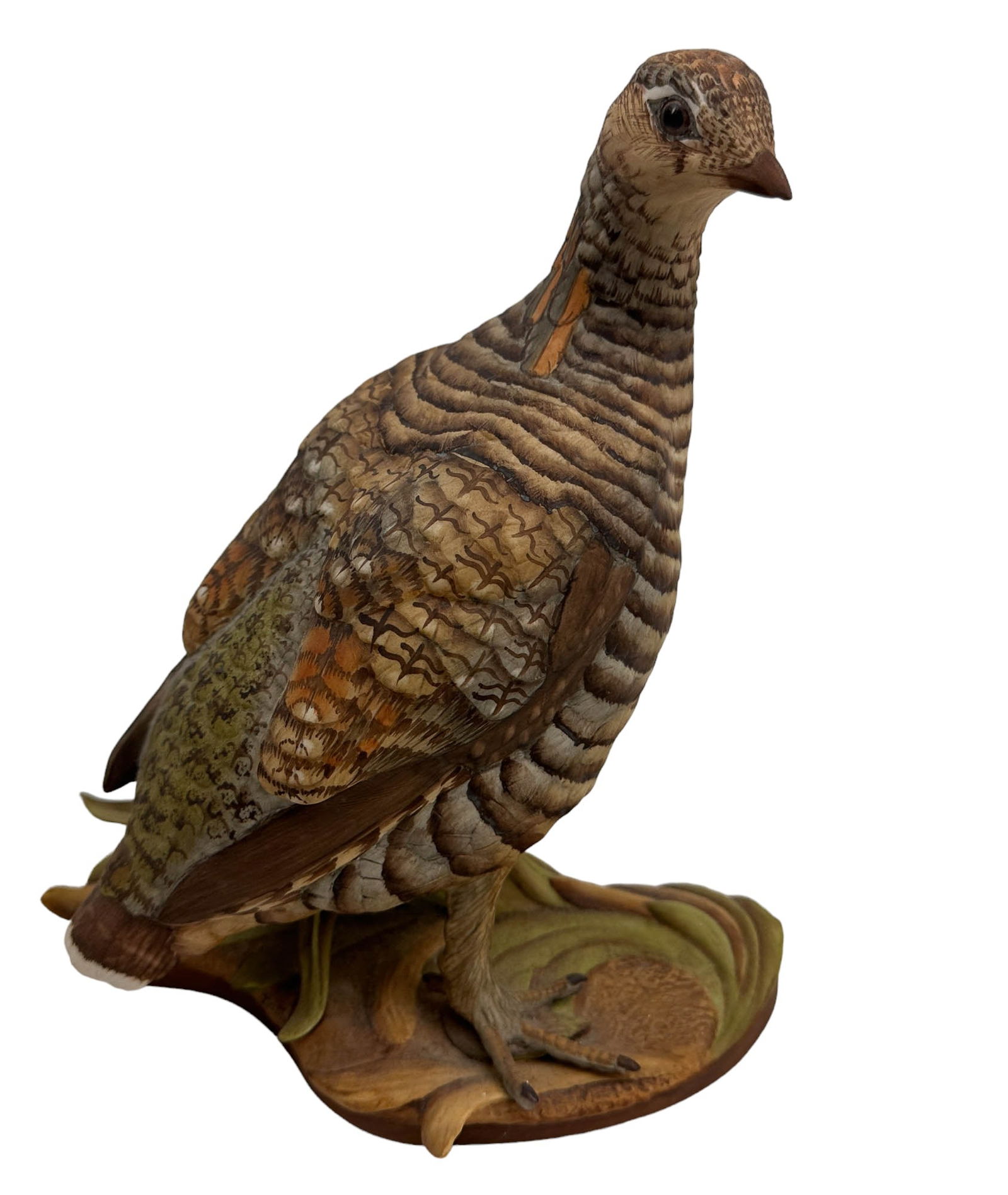 Boehm Lesser Prairie Chicken Bisque Bird Figurine (1 of 6)