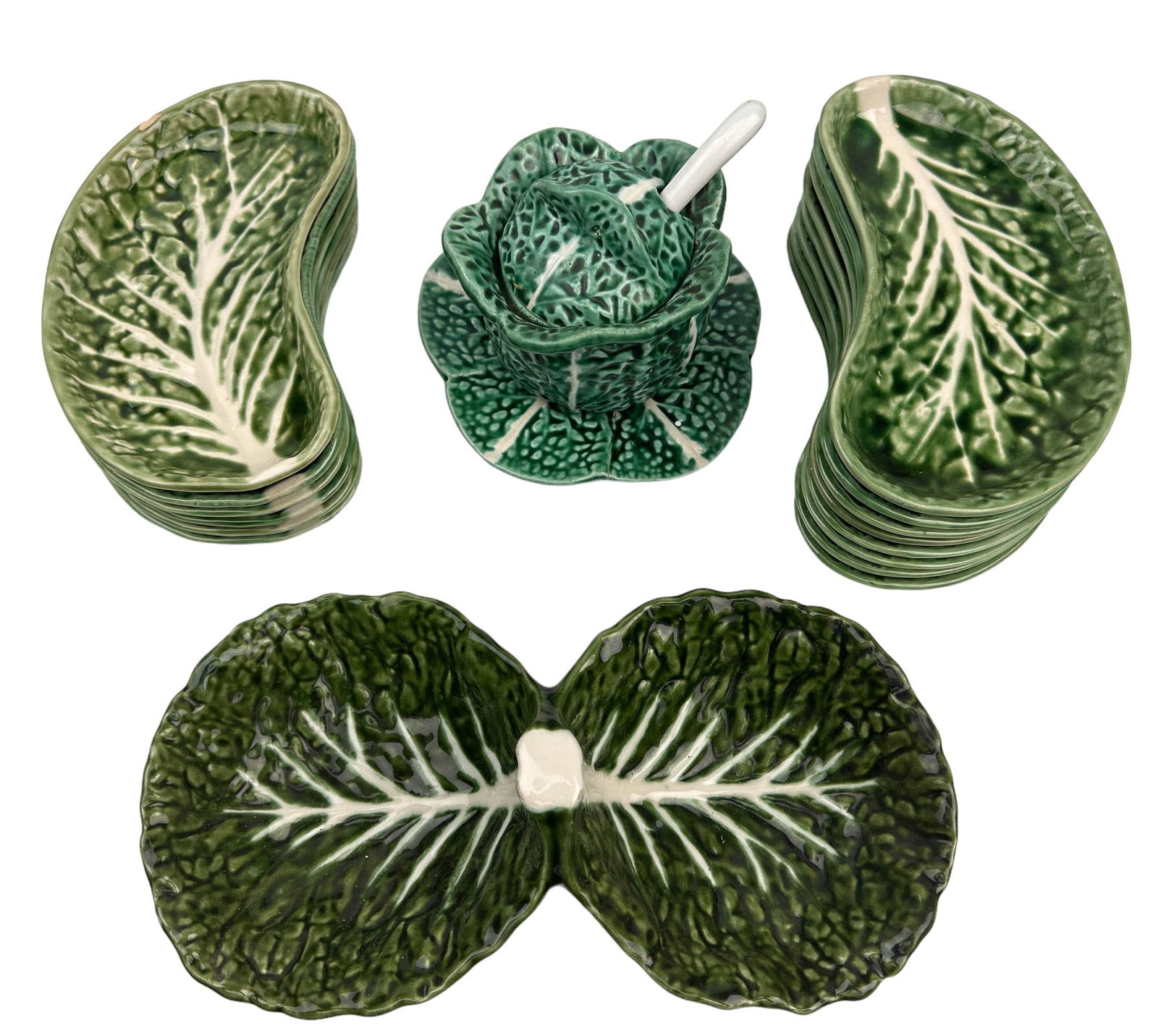 14 Secla Majolica Ceramic Cabbage Ware Salad Plate (1 of 10)