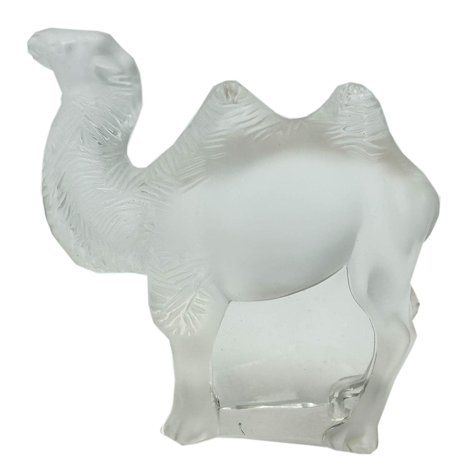 Lalique Crystal Twin Hump Camel Glass Paperweight (1 of 5)