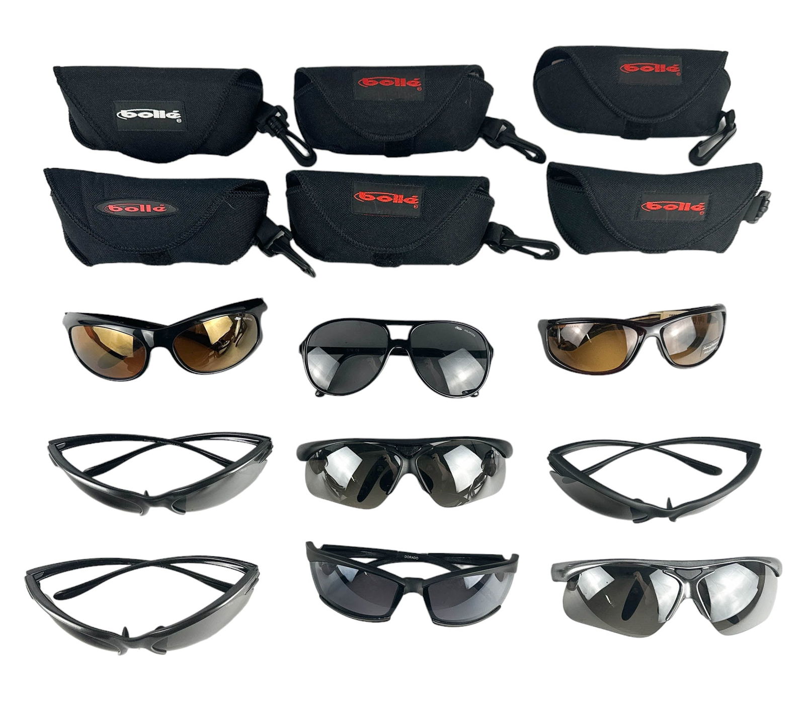 Bolle Luxury Designer Eyewear Sunglasses 9pc LOT (1 of 4)