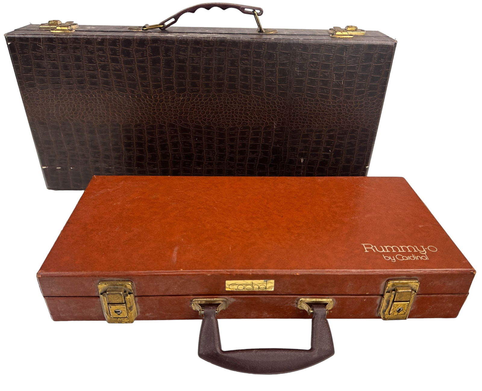 Chinese Mahjong & Rummy O Board Game Set 2pc LOT (1 of 3)