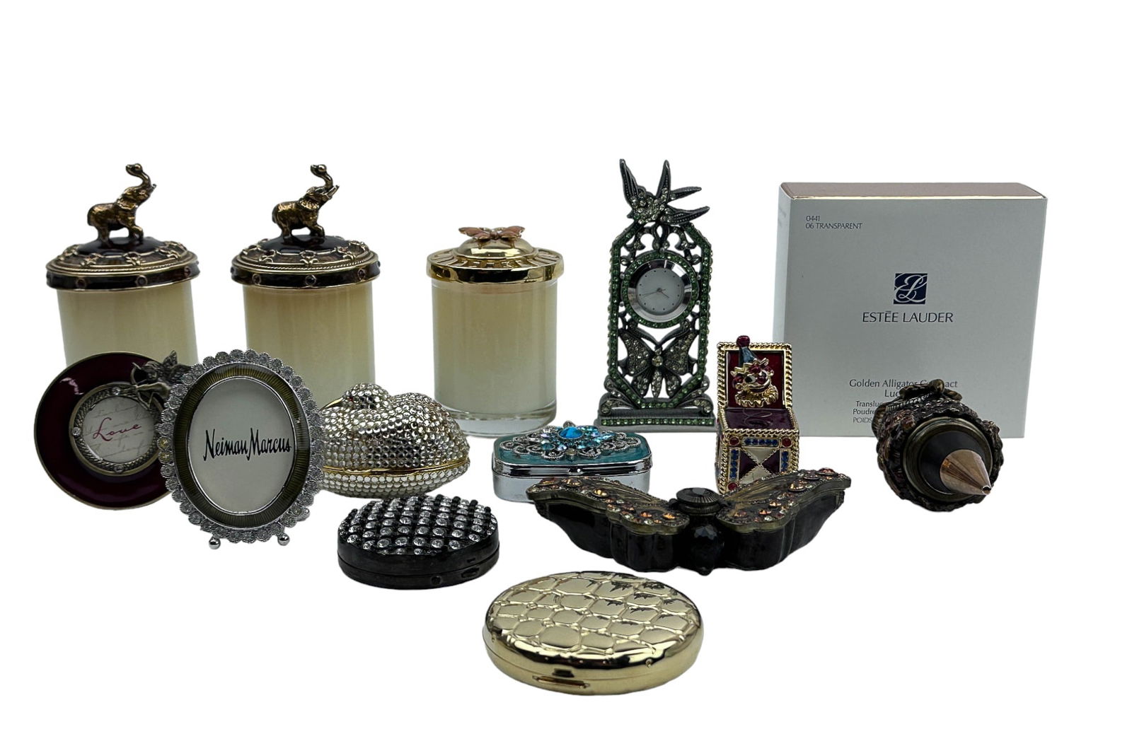 St John Estee Lauder Votive Candle Compact 13p LOT (1 of 18)