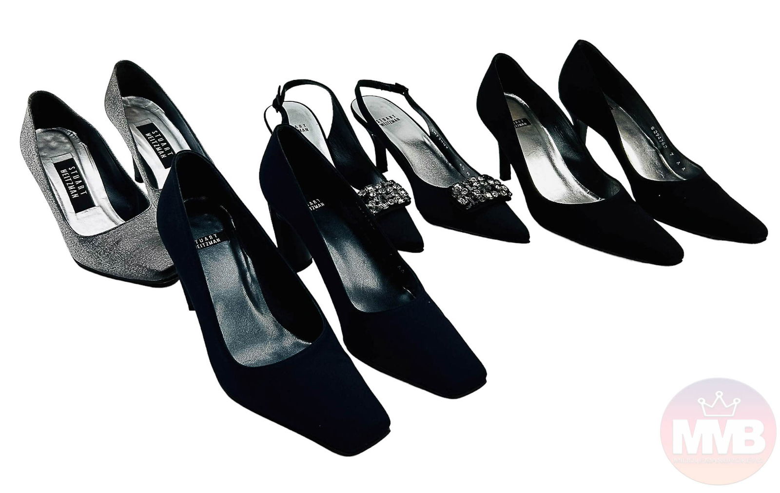 Stuart Weitzman Designer Lady Shoe Estate 4Pr LOT (1 of 16)