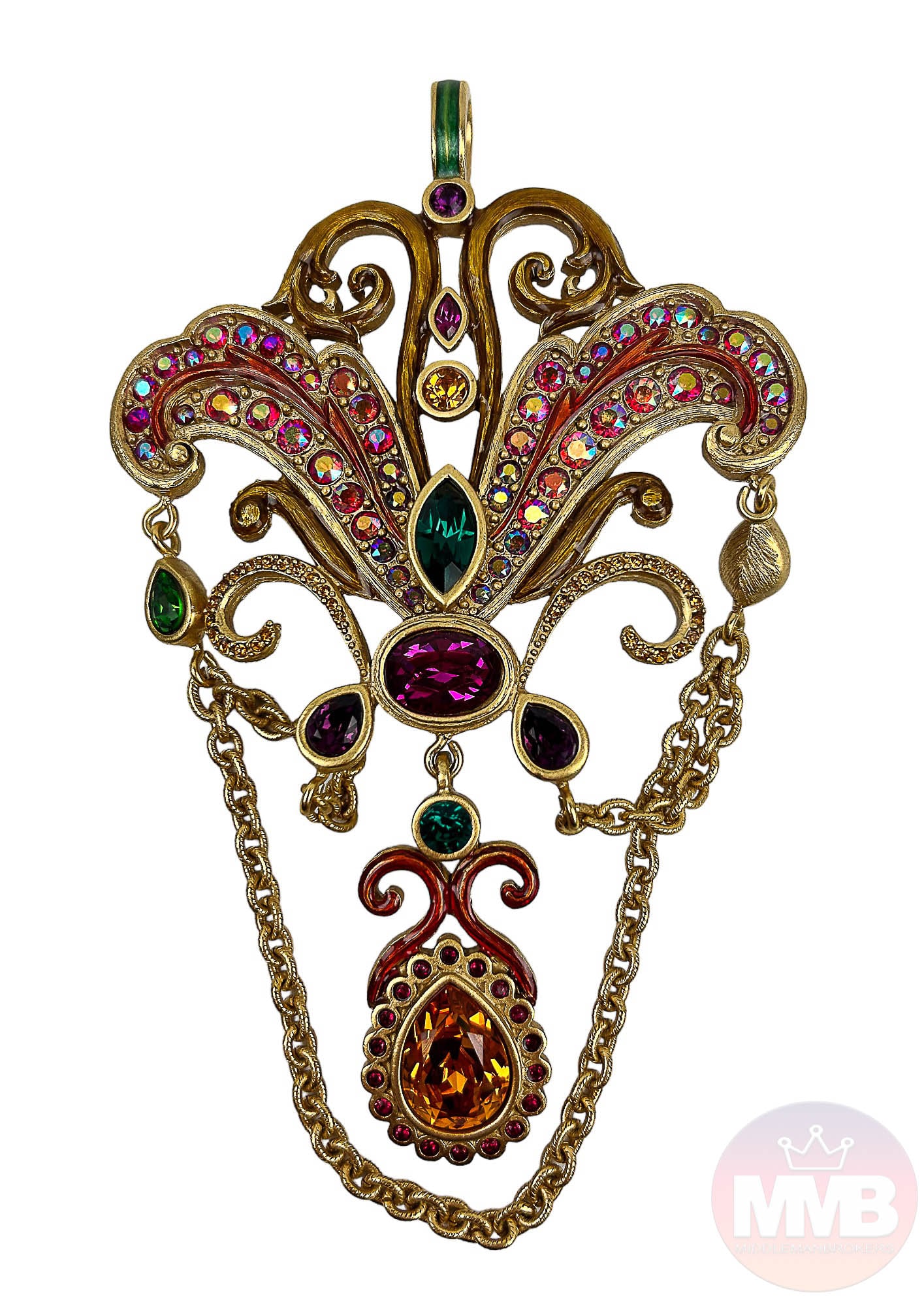 Jay Strongwater Swarovski Crystal Xmas Ornament (1 of 1)