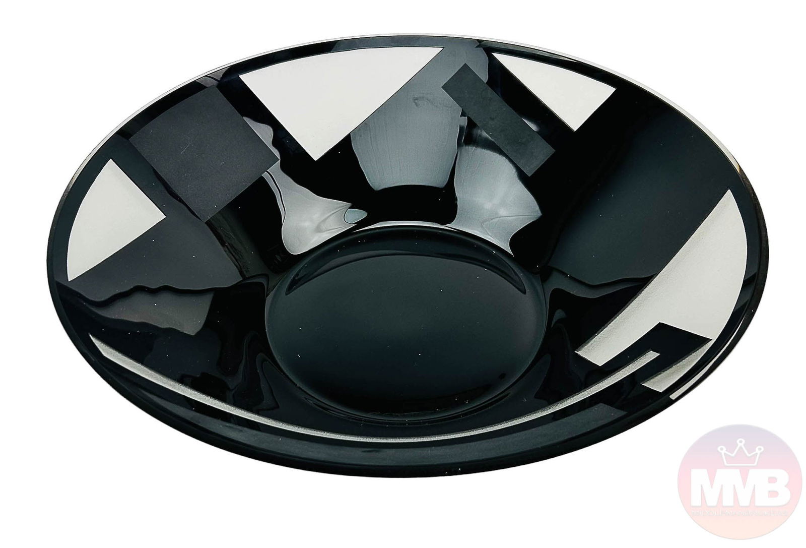 Rosenthal Cameo Carved Geometric 15" Serving Bowl (1 of 4)