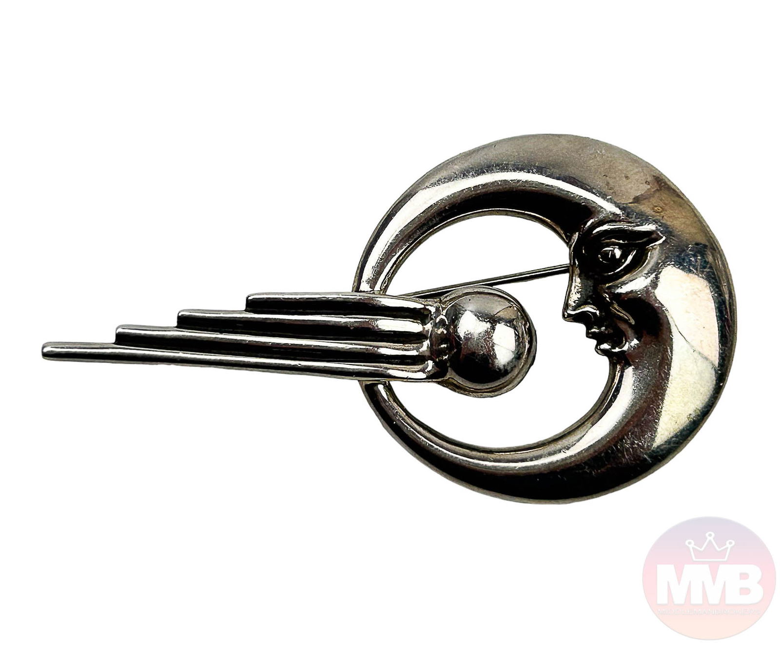 Barry Kieselstein Cord Sterling Silver 925 Brooch (1 of 4)