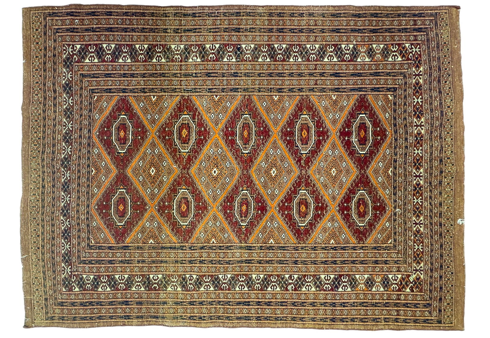 Turkish Wool Textile Area Carpet Rug 68 x 49.5 (1 of 8)