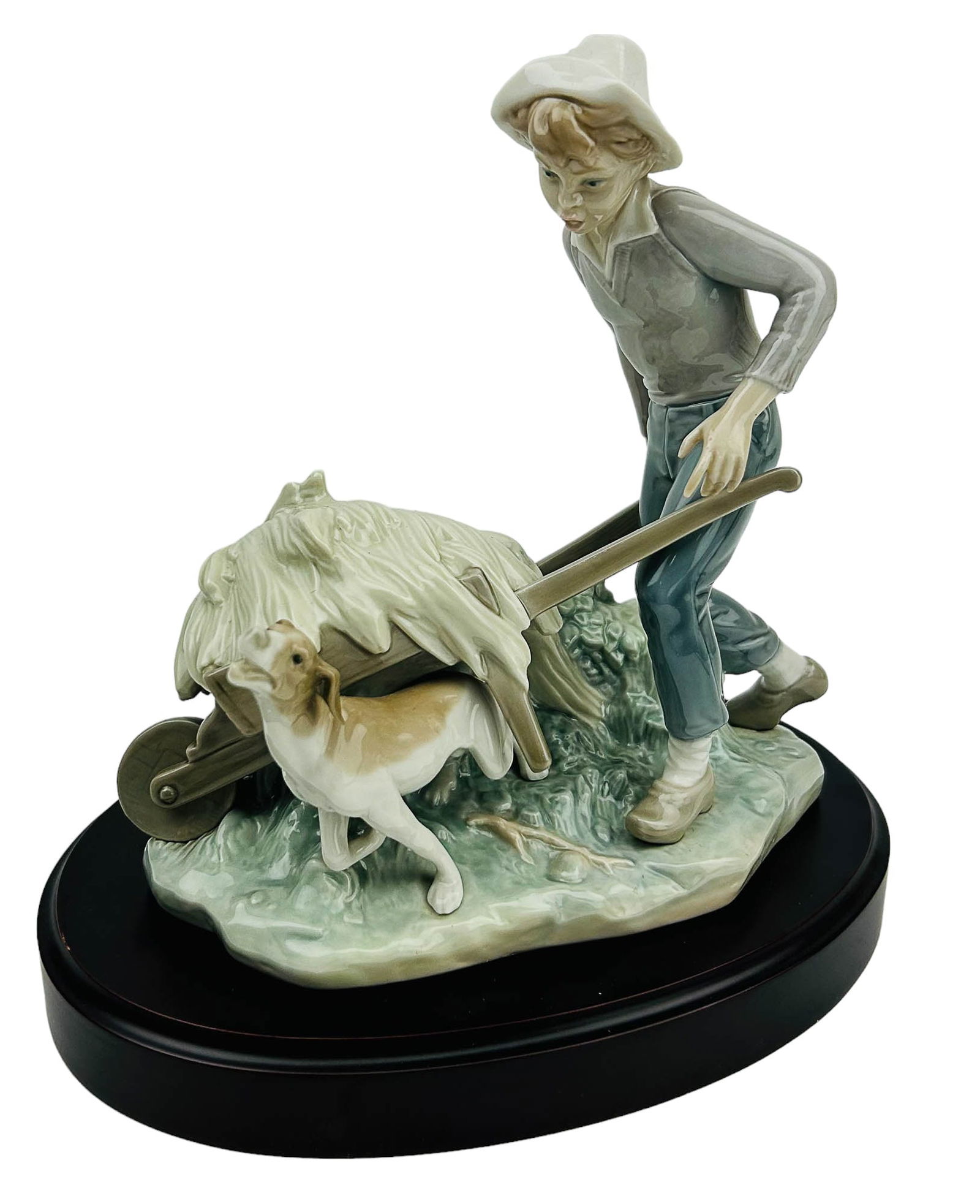 Lladro Gardener in Trouble 4852 Porcelain Figurine (1 of 3)