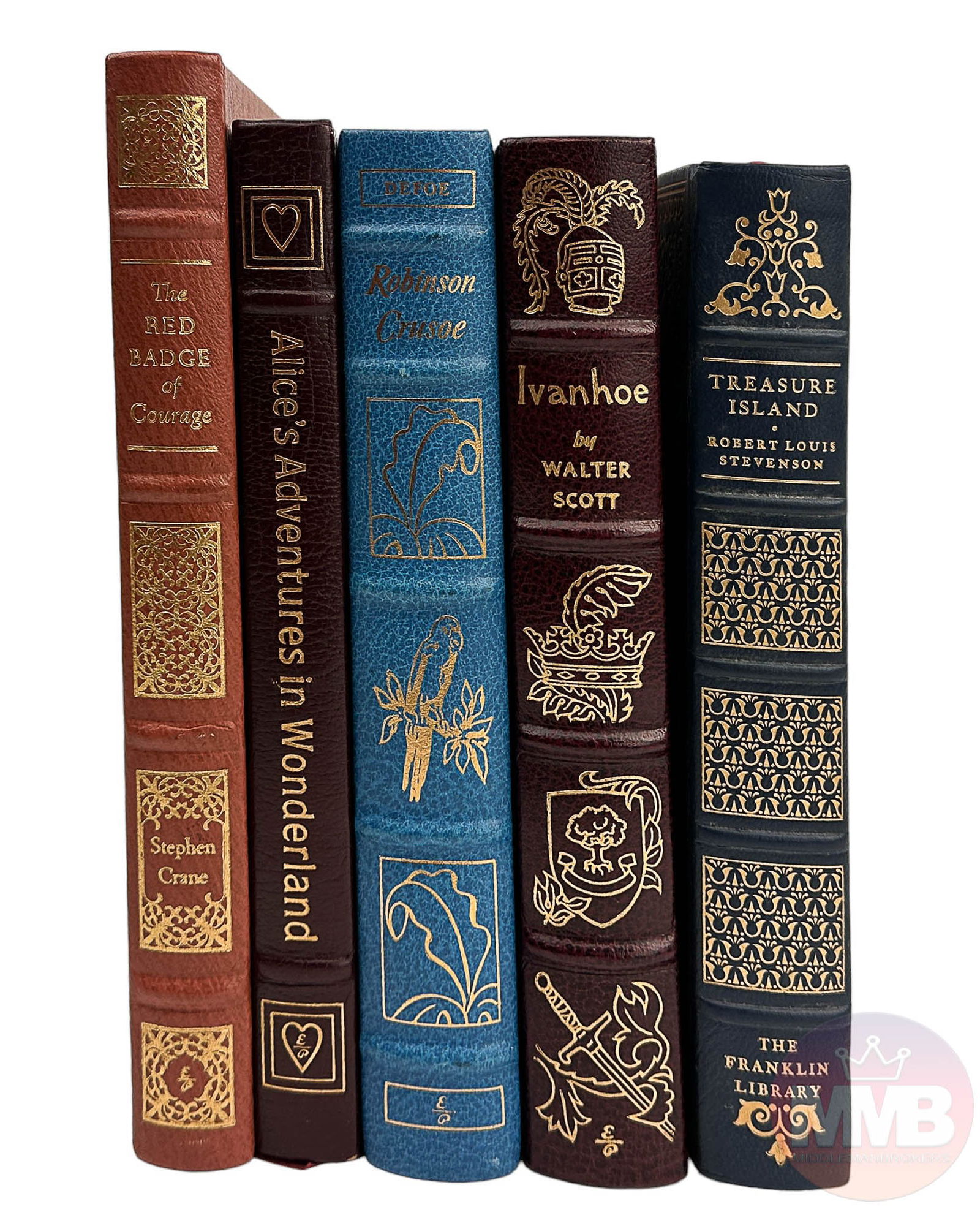 Defoe Stevenson Carroll Scott & Crane 5pc Book LOT (1 of 11)