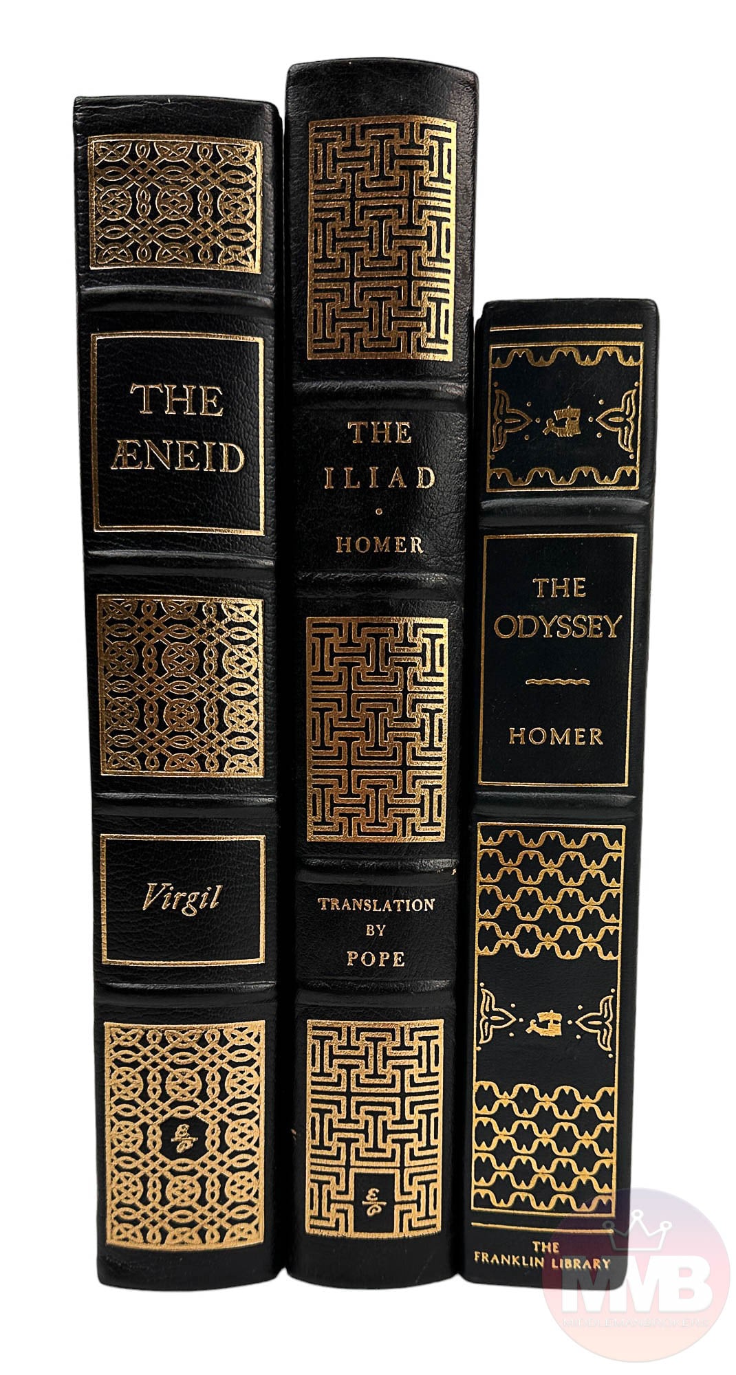 Homer & Virgil Hardcover 3pc Estate Book LOT (1 of 8)