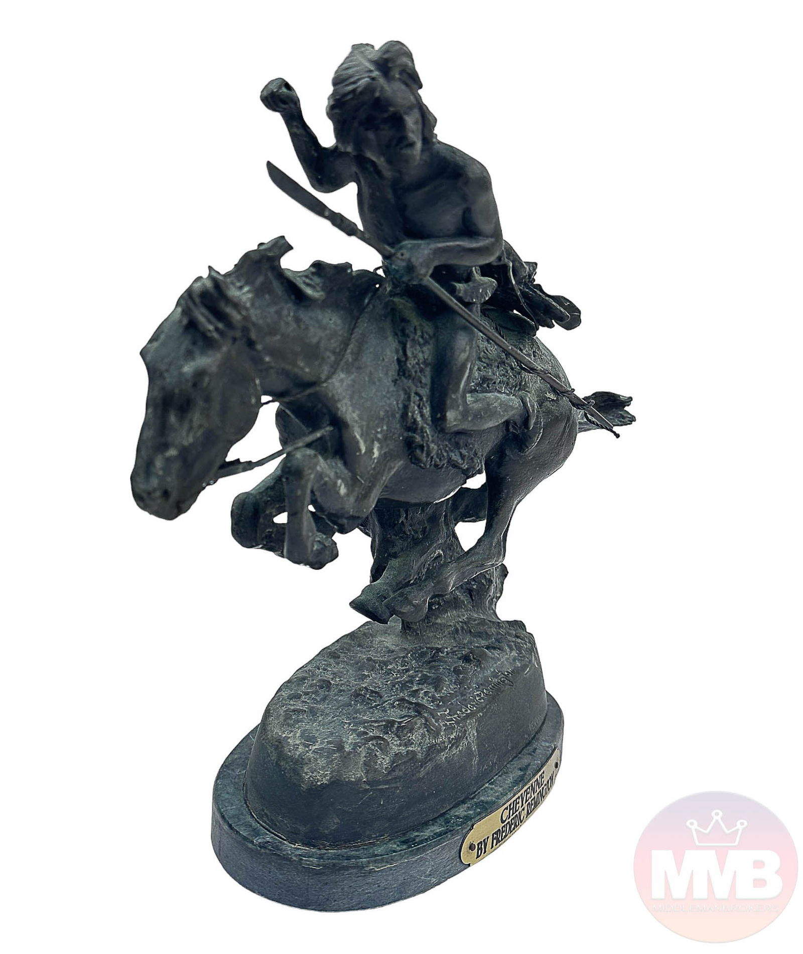 Bronze American Indian Sculpture after Remington (1 of 6)