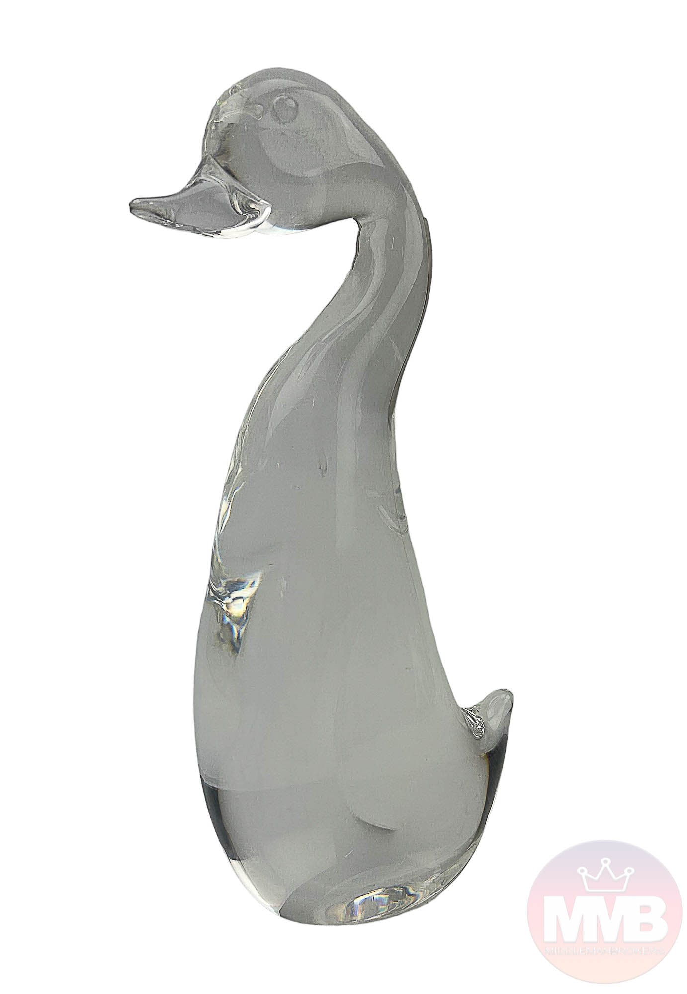 Steuben Crystal Duck Duckling Art Glass Sculpture (1 of 4)