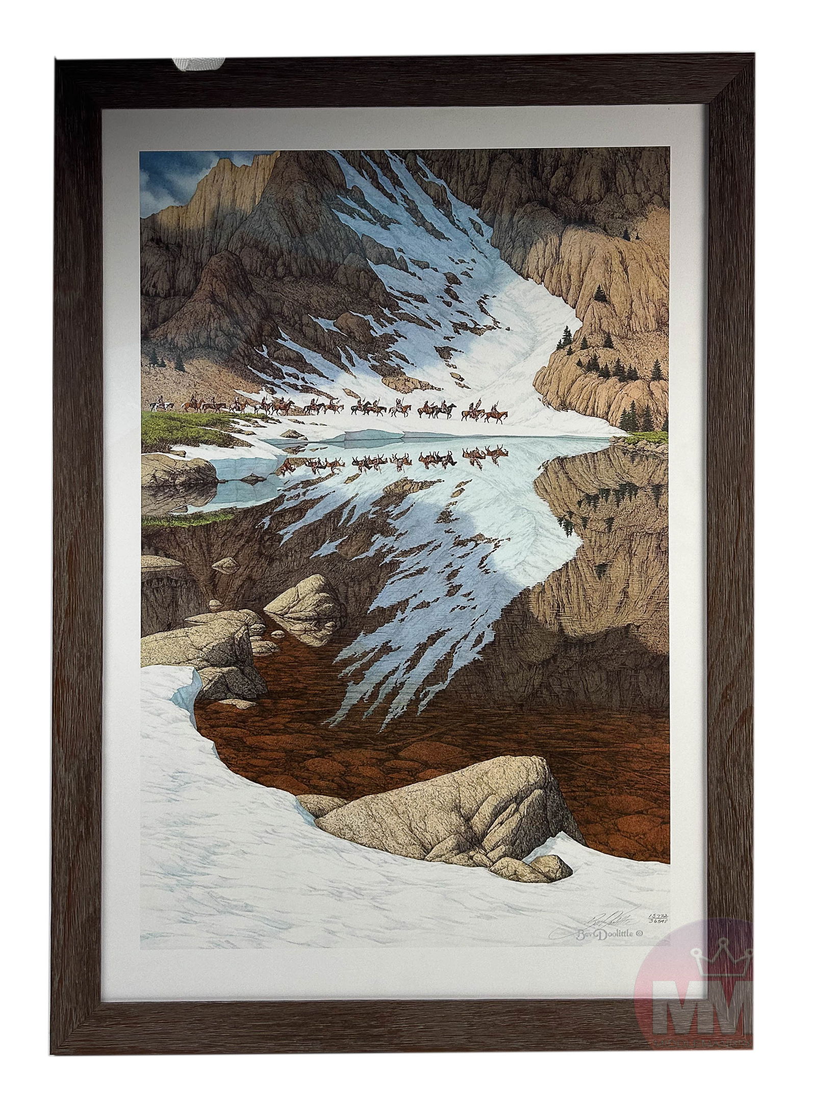 Bev Doolittle 20C SEASON OF THE EAGLE Print SIGNED (1 of 4)