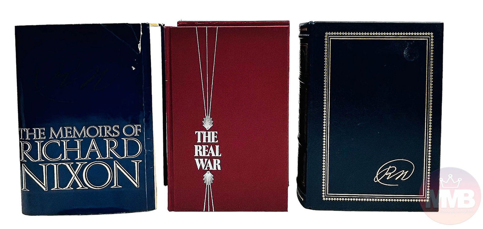 Autographed Richard Nixon Books SIGNED 3 pc LOT (1 of 4)