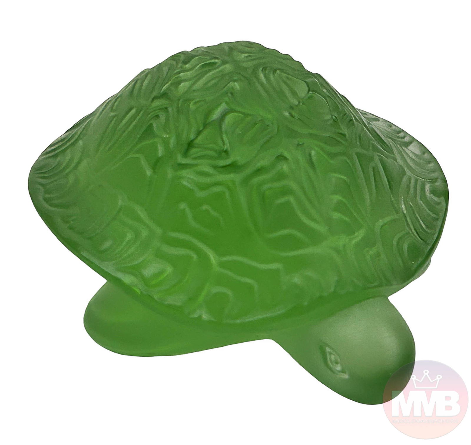 Lalique Crystal Sidonie Art Glass Turtle Figurine (1 of 4)
