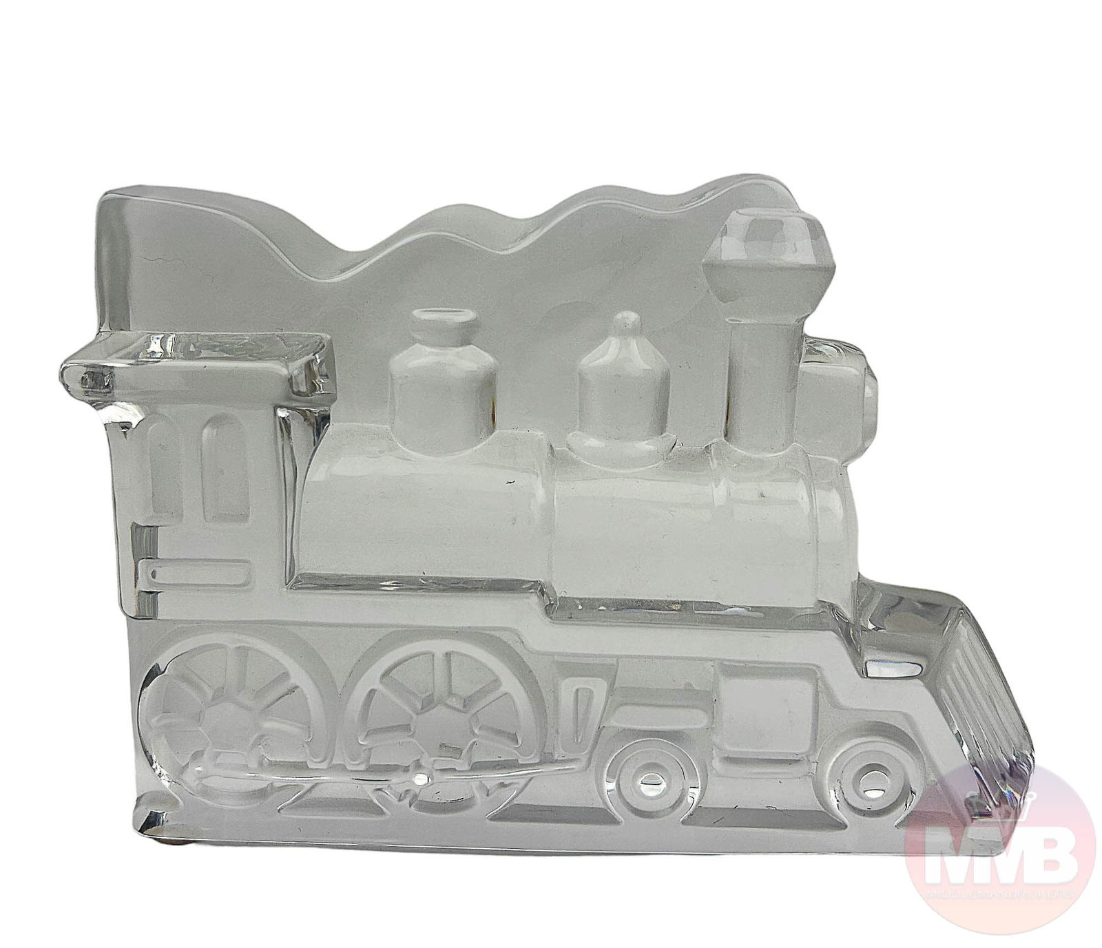 Daum Crystal Far West Steam Locomotive Glass Train (1 of 6)