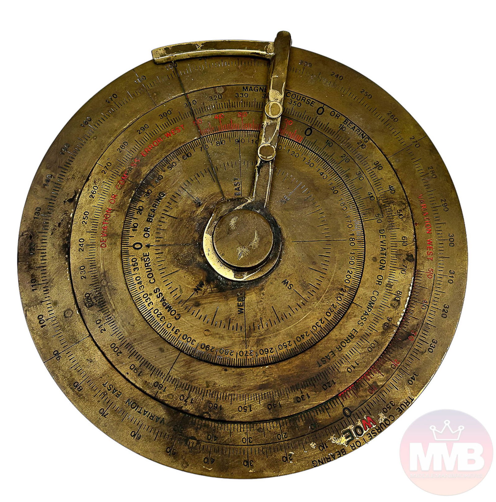 WWII Era Naval Maritime Nautical Course Corrector (1 of 3)