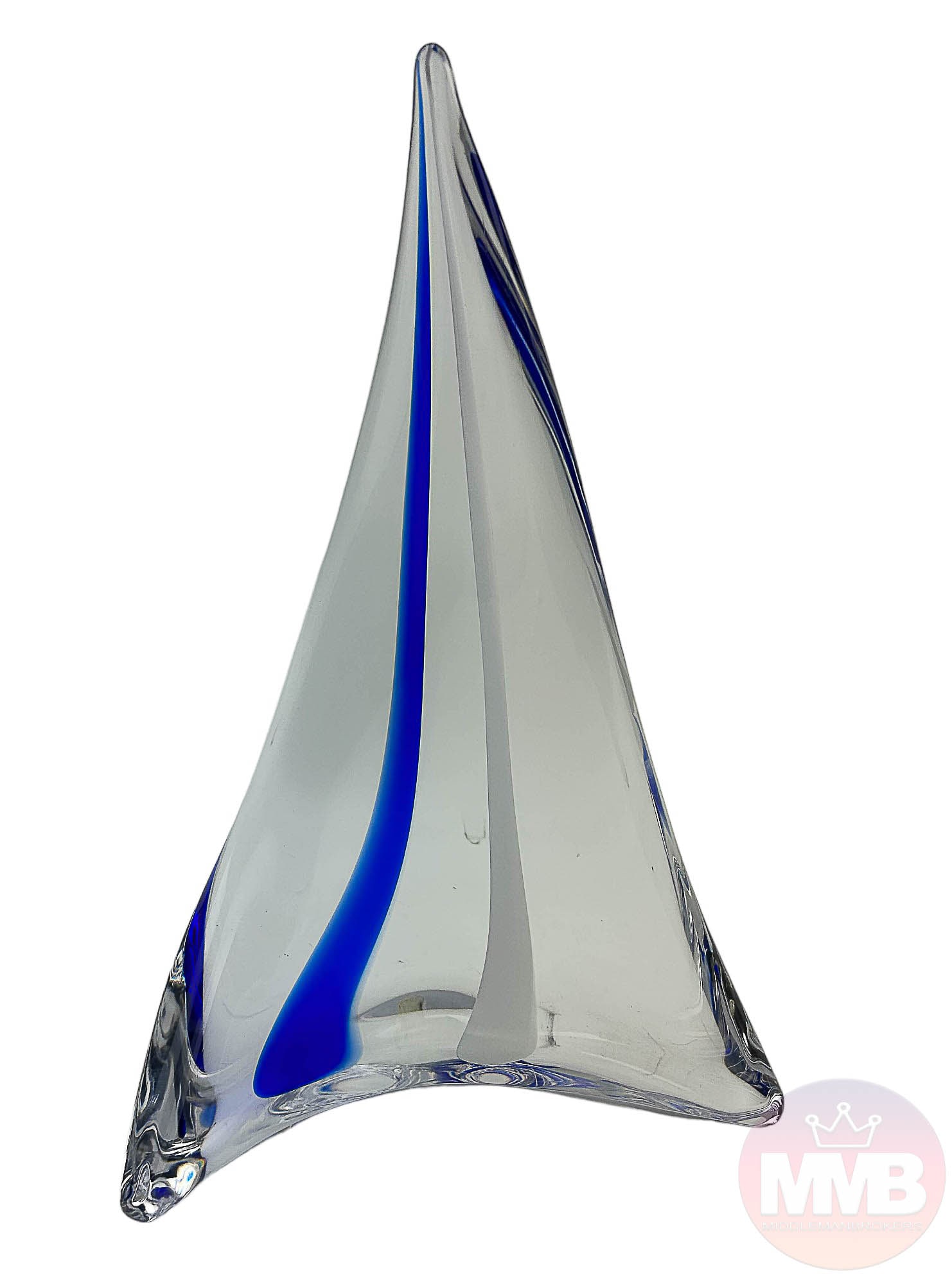 Mario Brogi Studio Glass Sailboat Sculpture SIGNED (1 of 6)