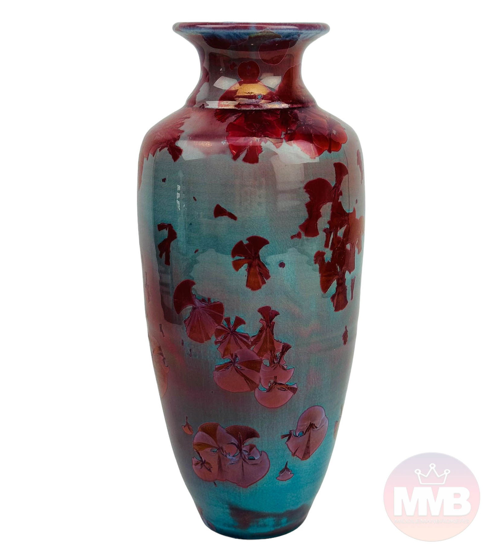 Phil Morgan Uwharrie Crystalline Art Pottery Vase (1 of 5)