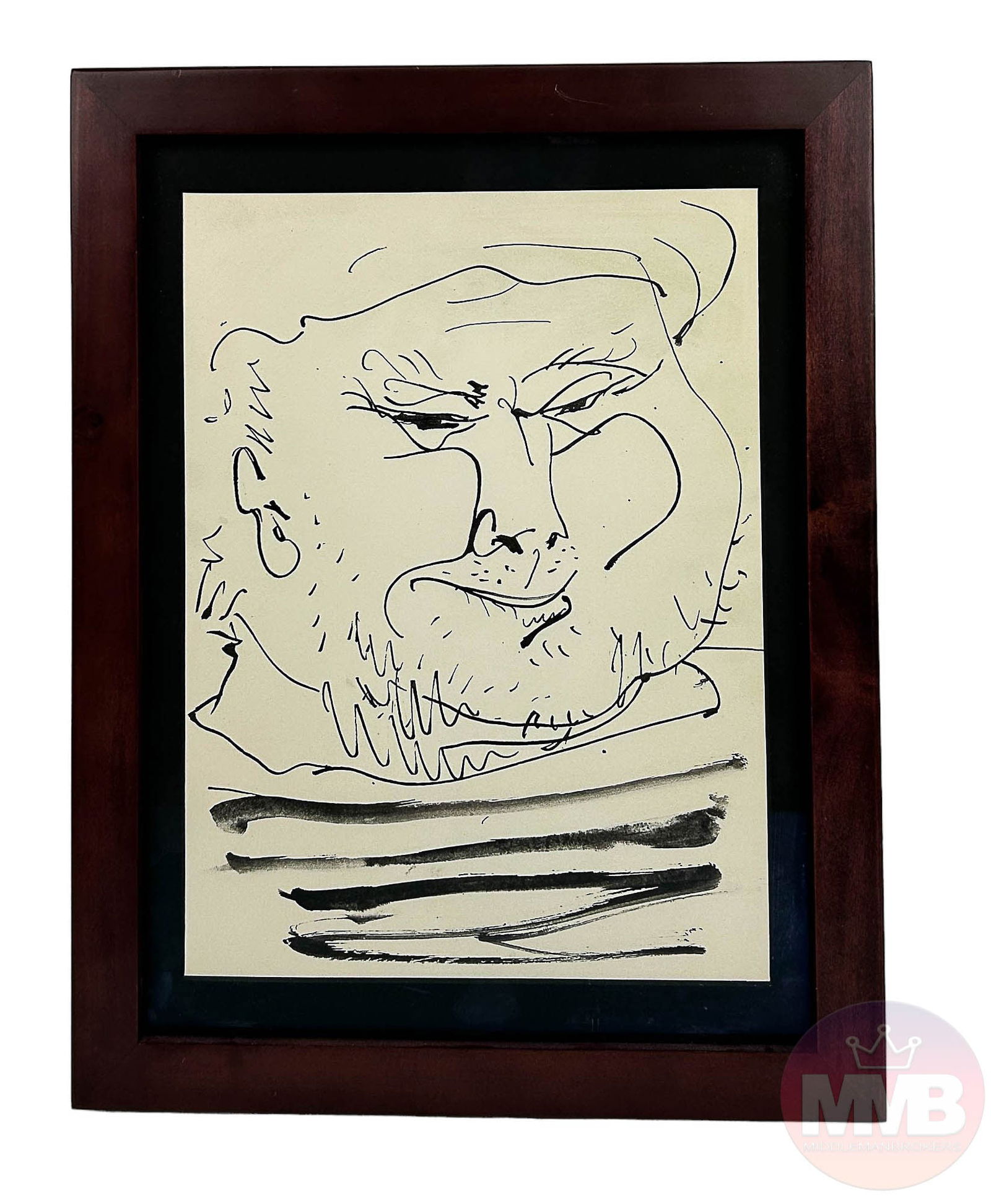 Marge Du Buffon Black & White Litho after Picasso (1 of 2)