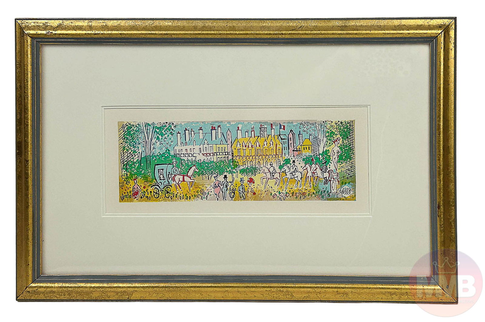 Charles Cobelle 1902-1998 Parisian Lithograph (1 of 3)