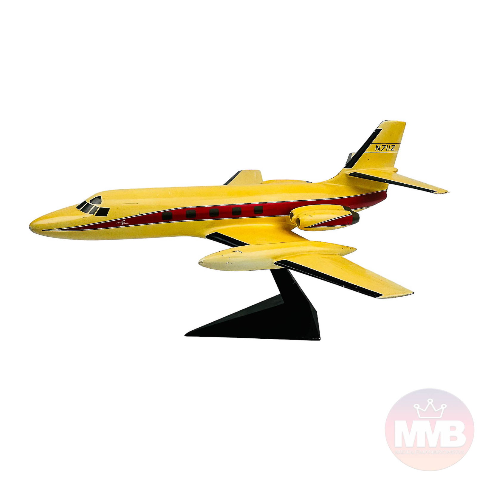 Mathys Verkuyl Lockheed 1329 Jet Star Plane Model (1 of 9)
