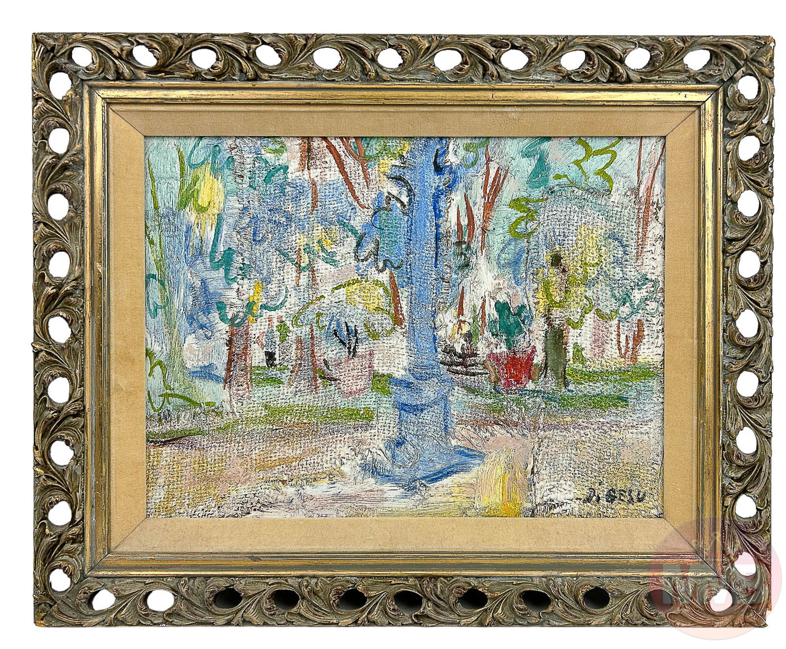 Victor Di Gesu Post Impressionist Oil Painting (1 of 3)