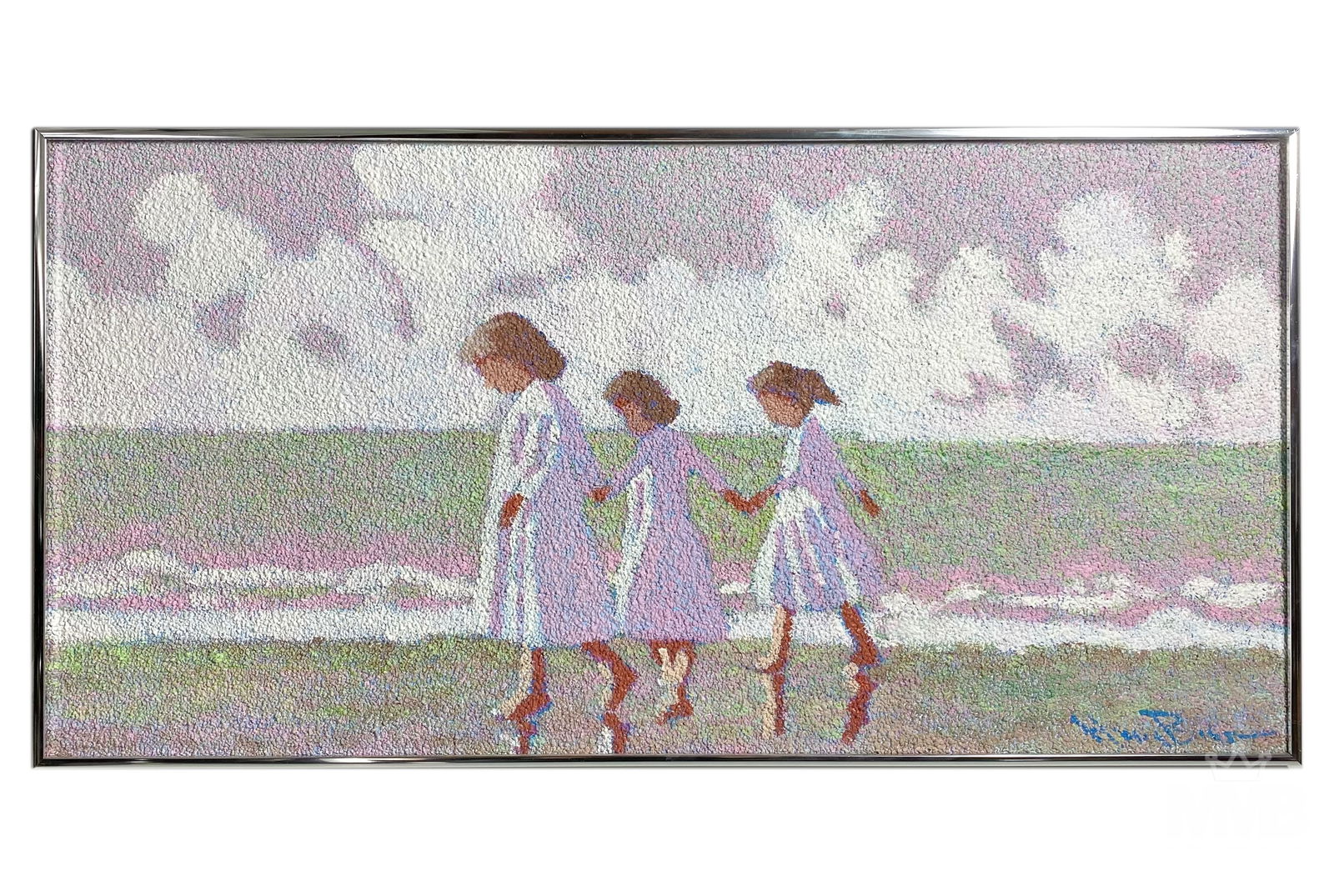 Henry Benson American Impressionist Child Painting (1 of 5)