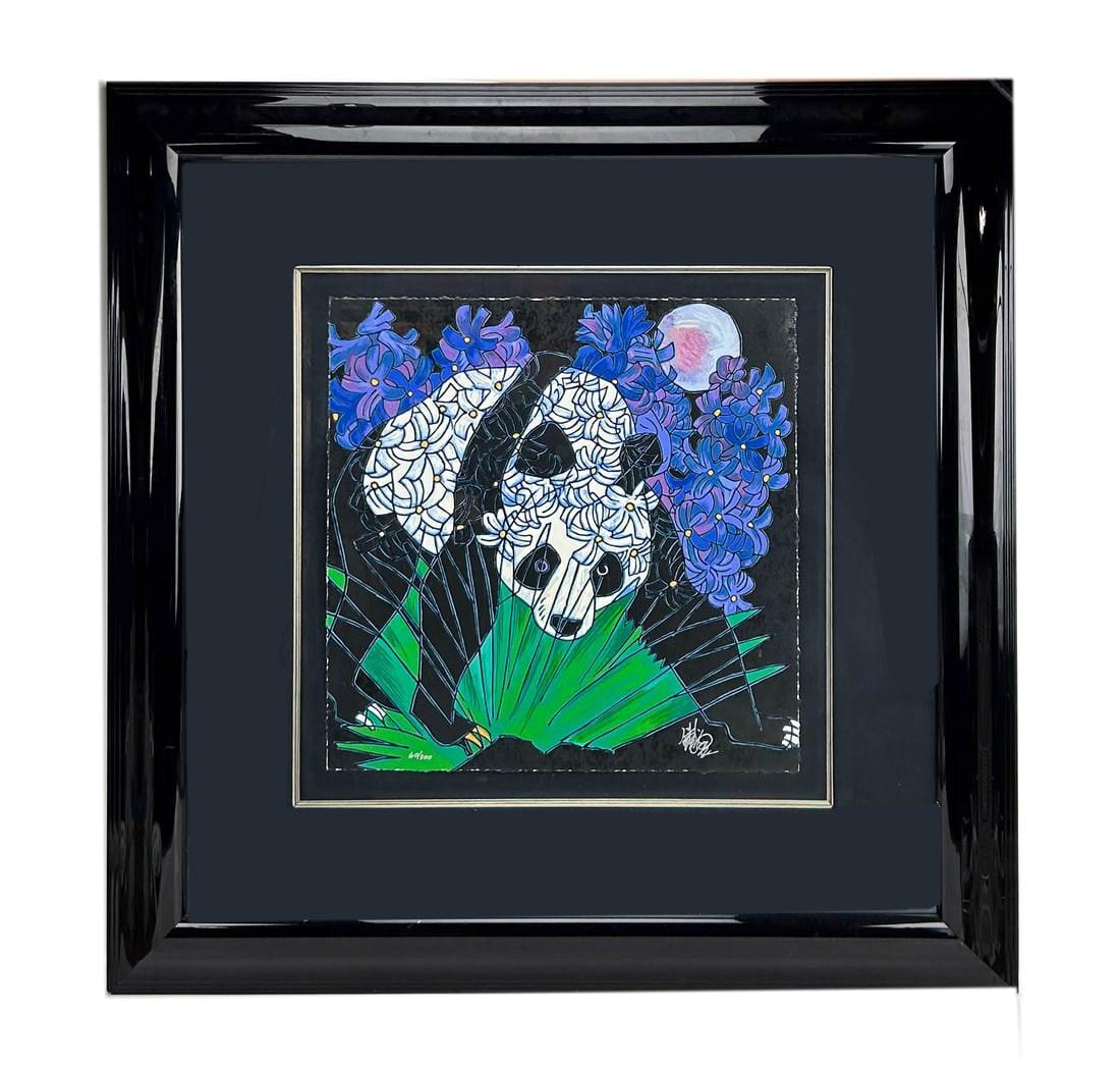 Tiefeng Jiang 1938- China Pride Panda Serigraph (1 of 5)