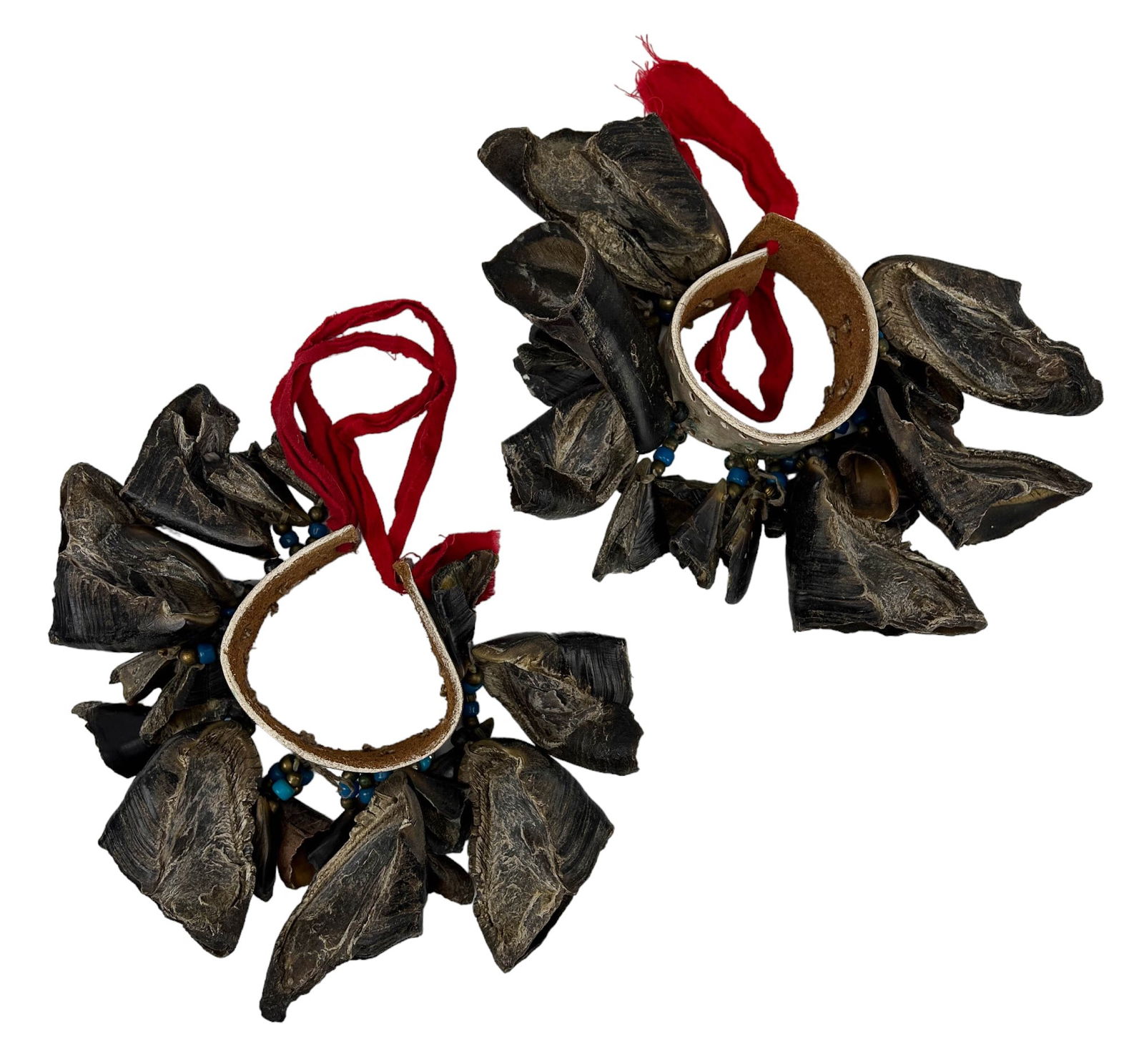 Native American Indian Goat Hoof Rattle Instrument (1 of 7)