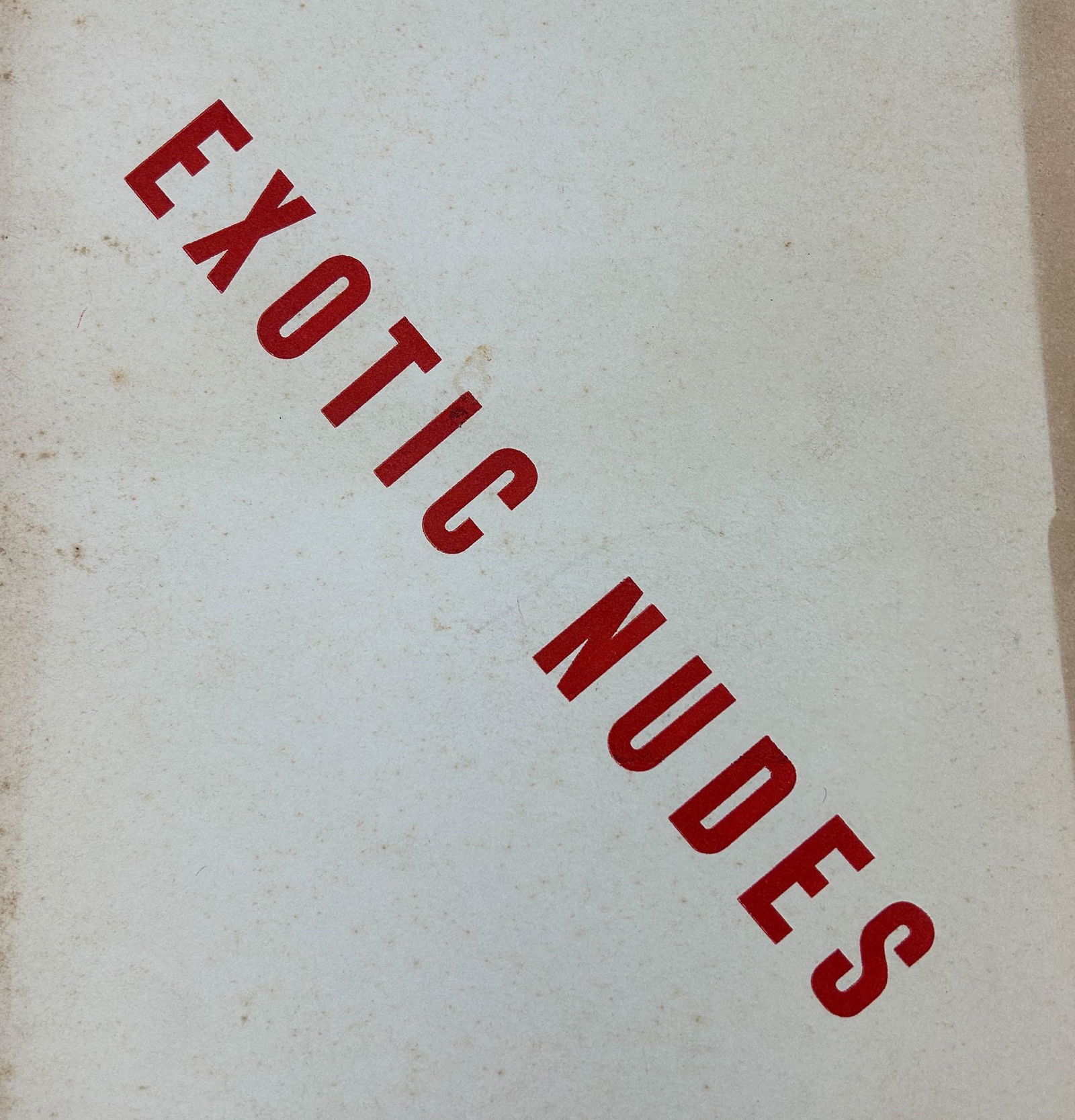 Exotic Nudes Calendar Pin Up Girls Litho 14pc LOT (1 of 15)