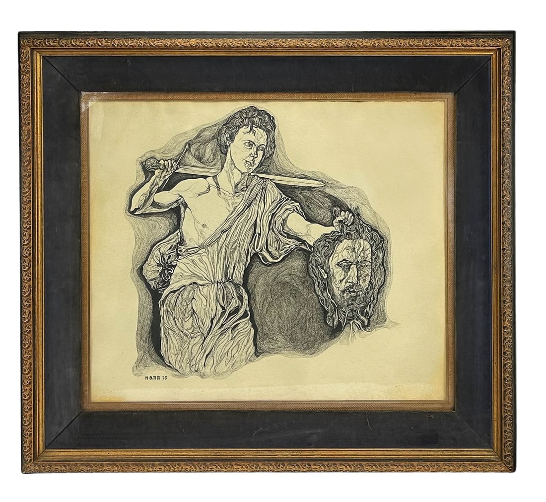 Paul Nabb Mid 20C Modernist Abstract Figural Litho (1 of 4)