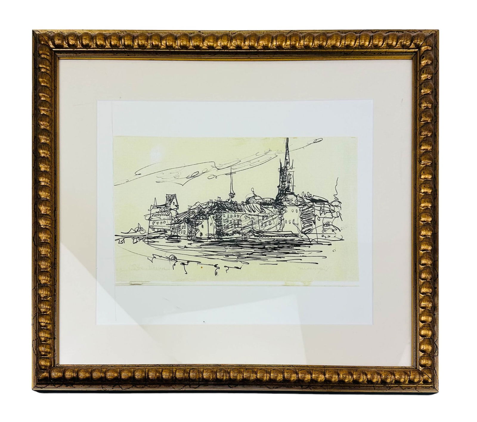 Stockholm Drawing Print after Dorothy Messenger (1 of 5)