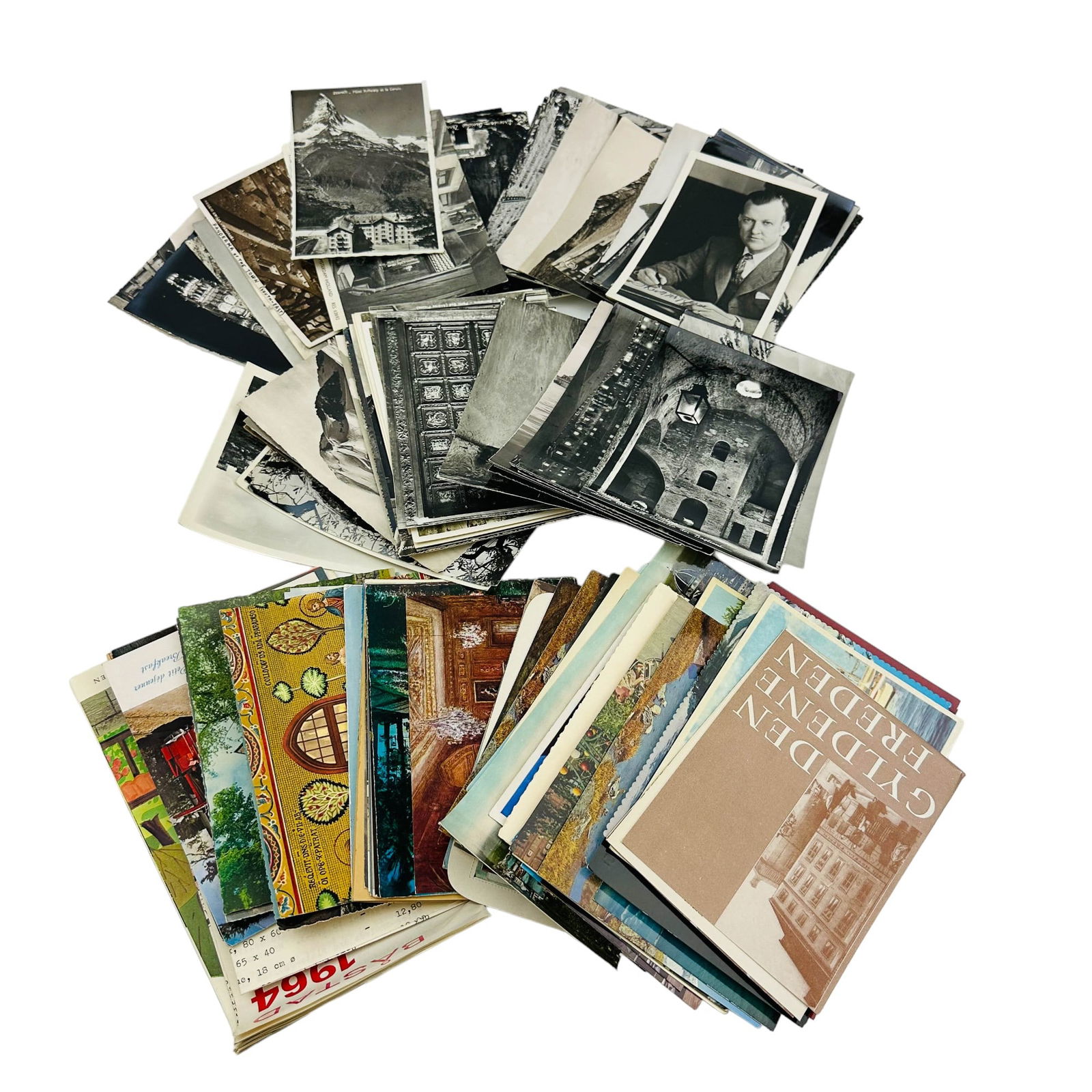 Colored & Black White Postcards ESTATE LOT 155+ (1 of 8)