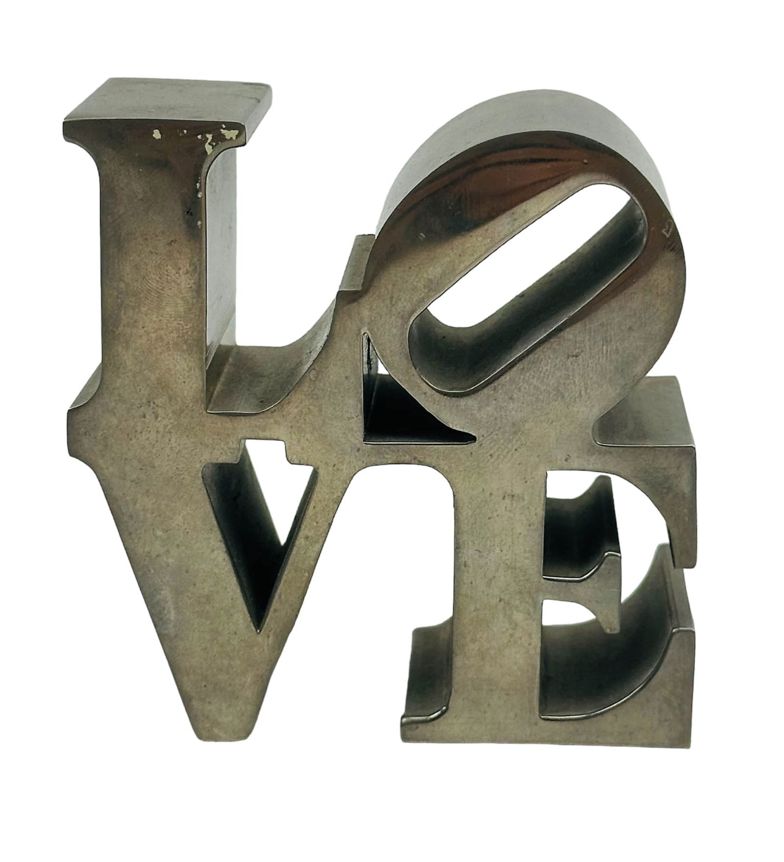 LOVE Pop Art Desk Paperweight after Robert Indiana (1 of 3)