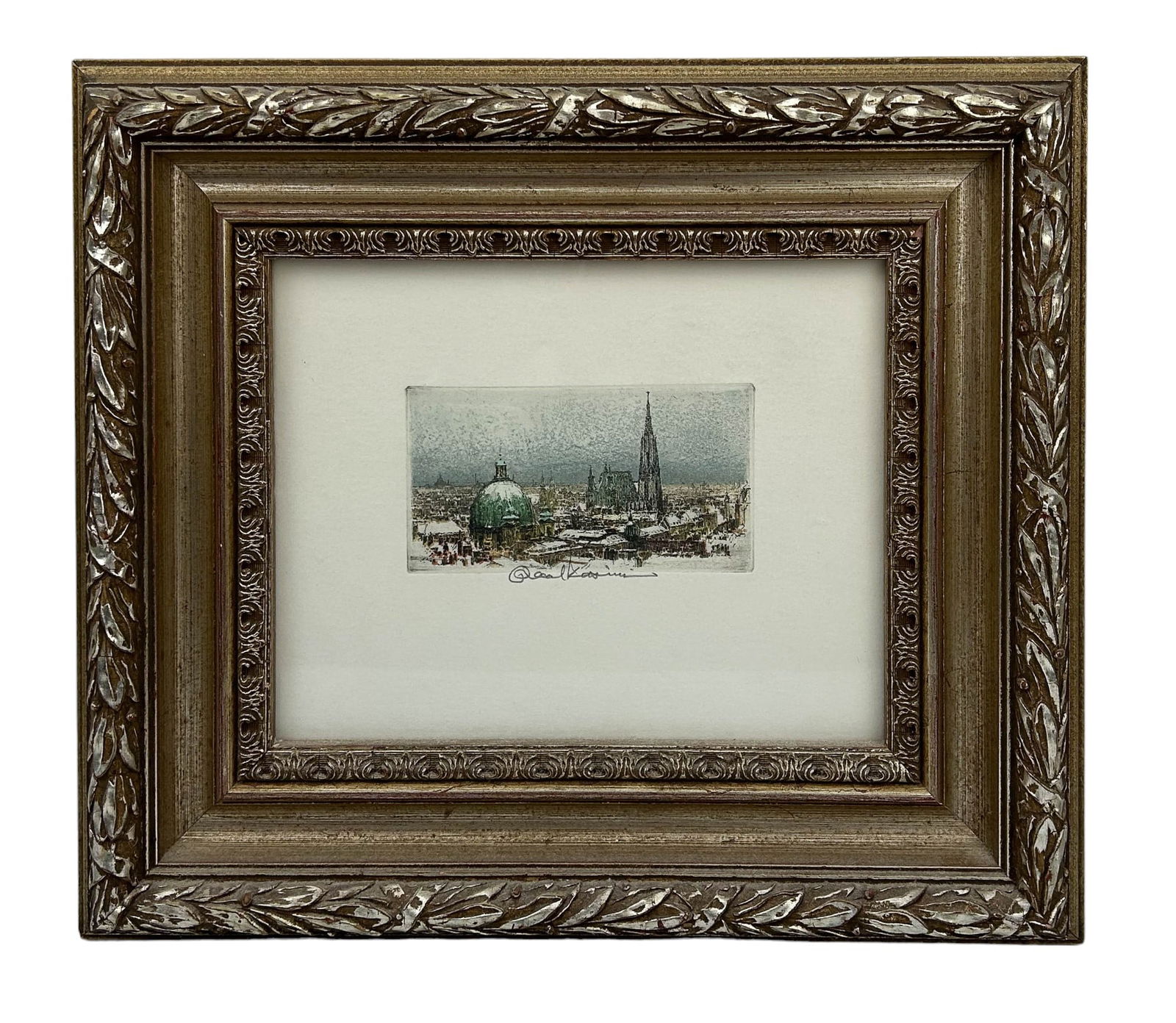 Robert Kasimir 1914-2002 Austria Cathedral Etching (1 of 4)