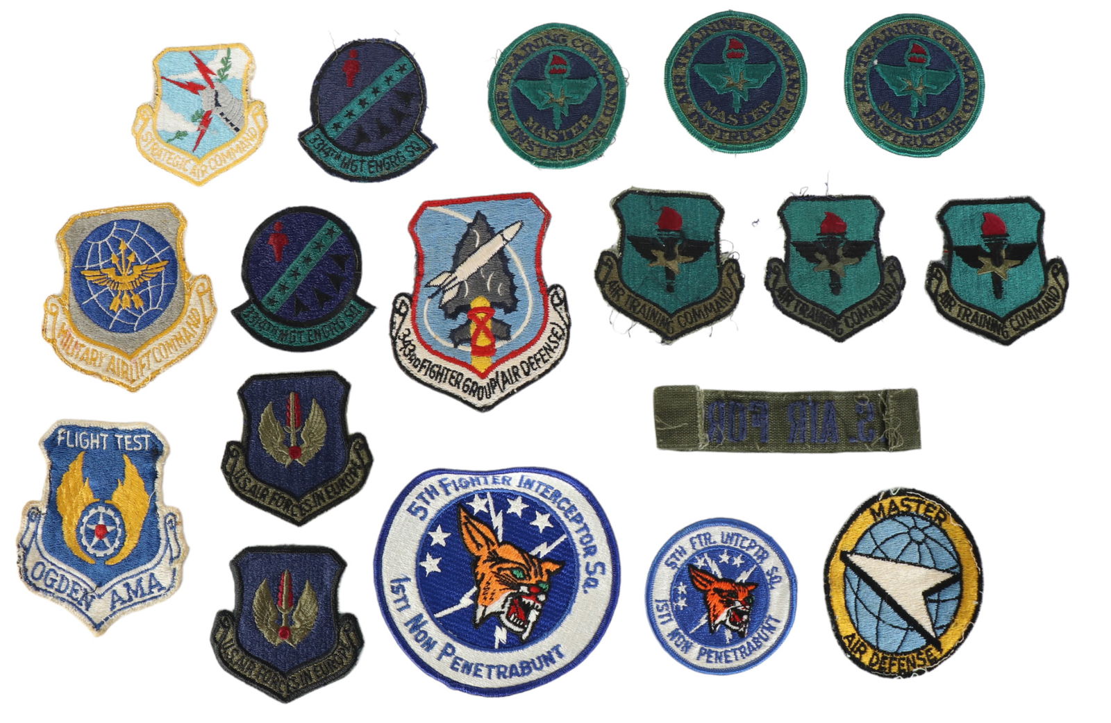 U.S. Air Force Korean War and Cold War Patches LOT (1 of 5)