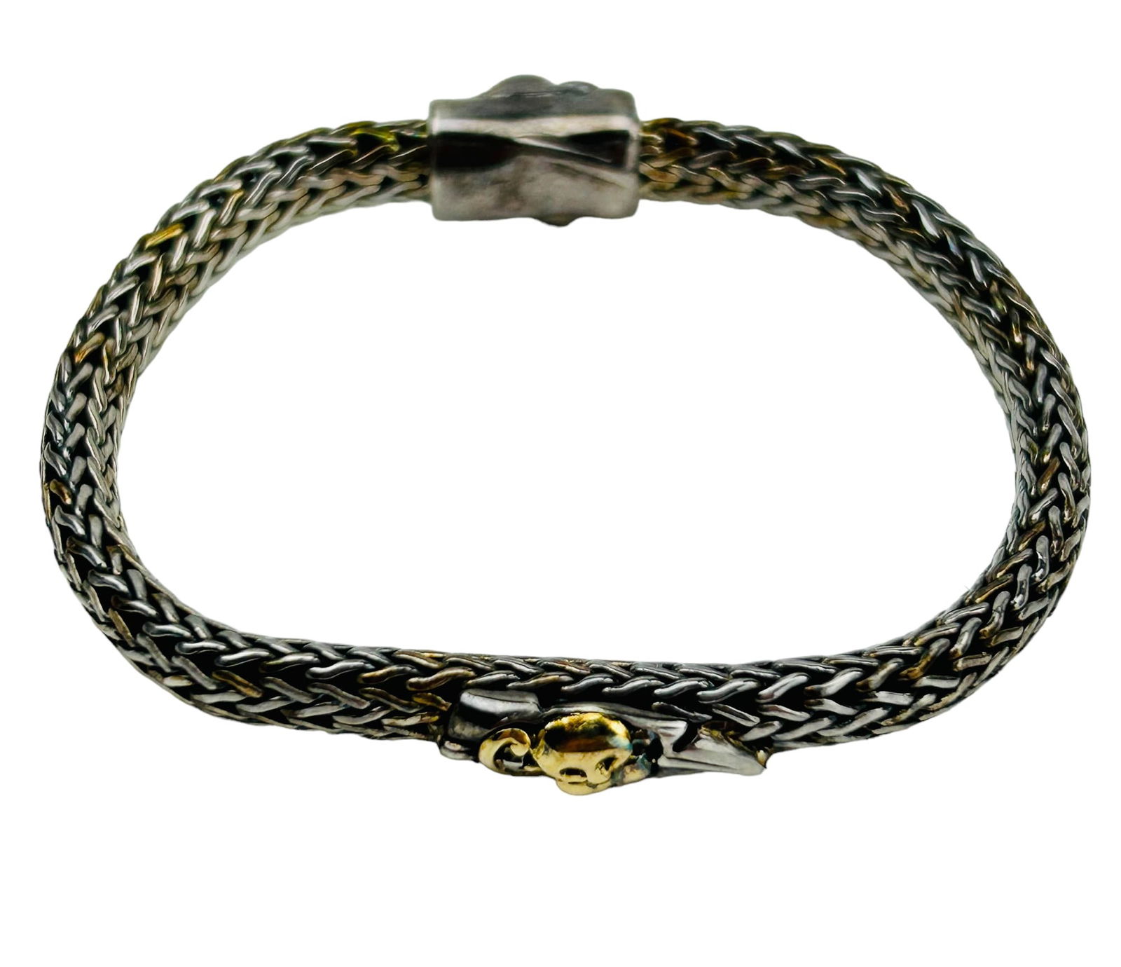 John Hardy Sterling Silver 18K Child Bracelet (1 of 6)