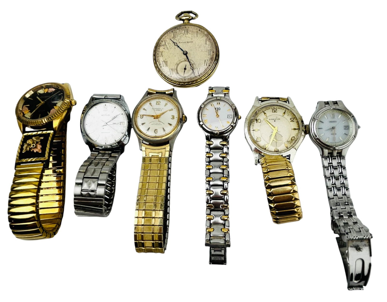 Westclox Seiko ESQ South Bend Kingston Watch LOT (1 of 9)