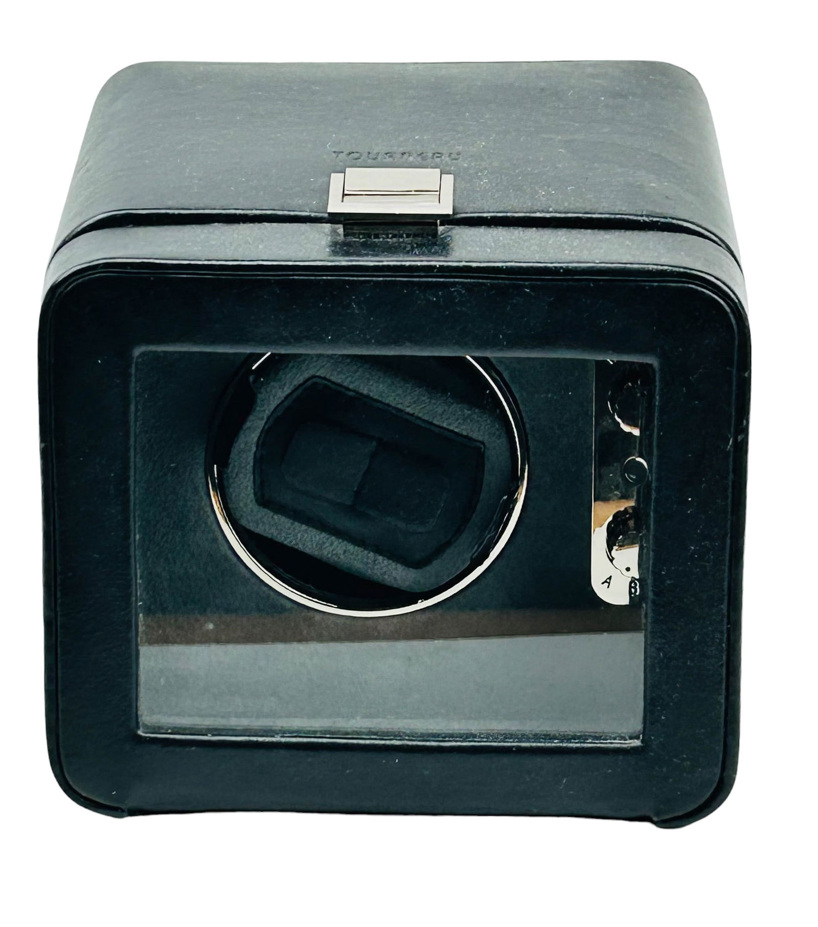 Tourneau Black Leather Single Watch Winder (1 of 7)