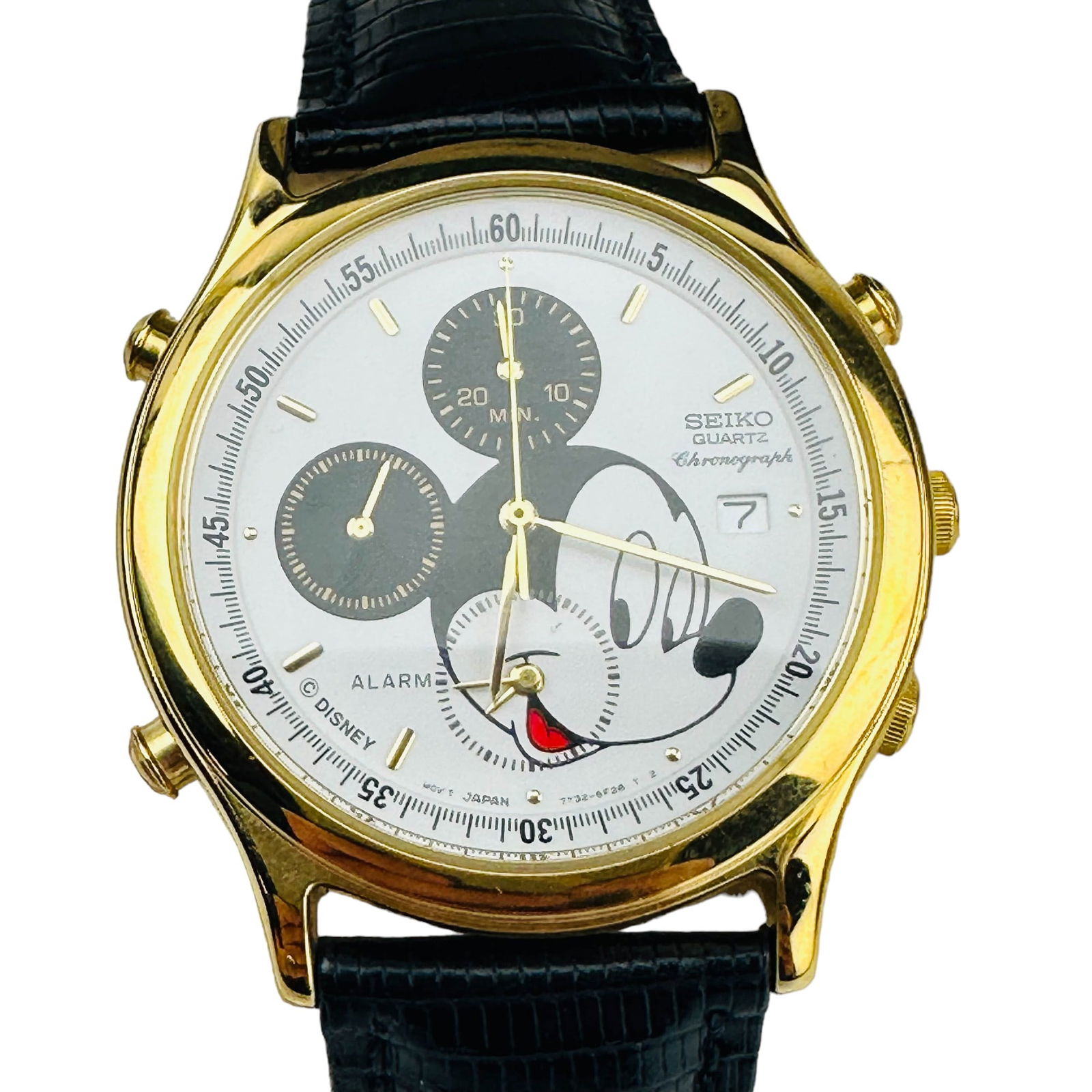 Mickey Mouse Seiko Chronograph Quartz Watch w Box (1 of 4)