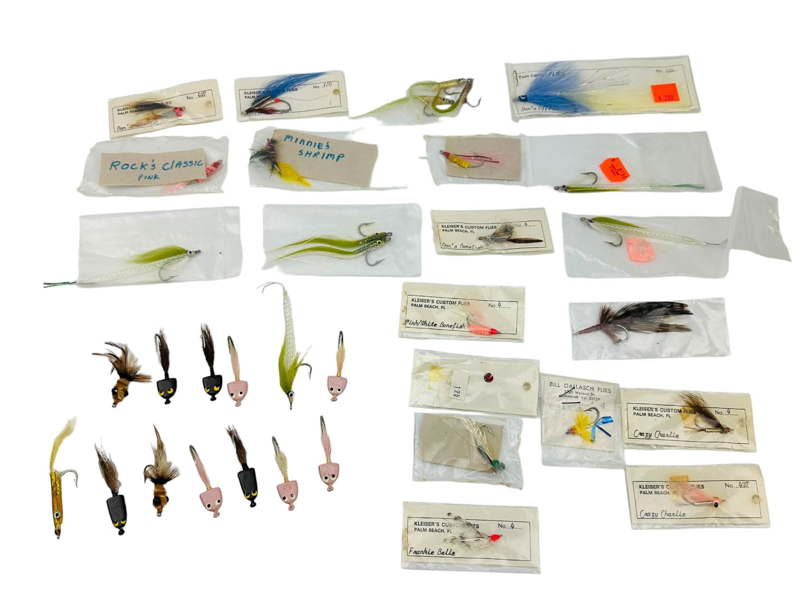 Kleisers Custom Flies & More Fly Fishing Lure LOT (1 of 5)