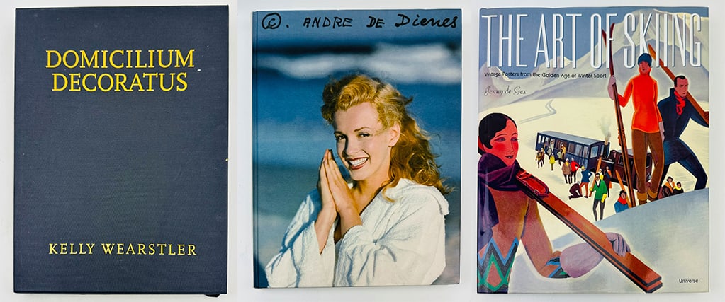 Monroe Skiing Home Interior Coffee Table Book 3pc (1 of 7)