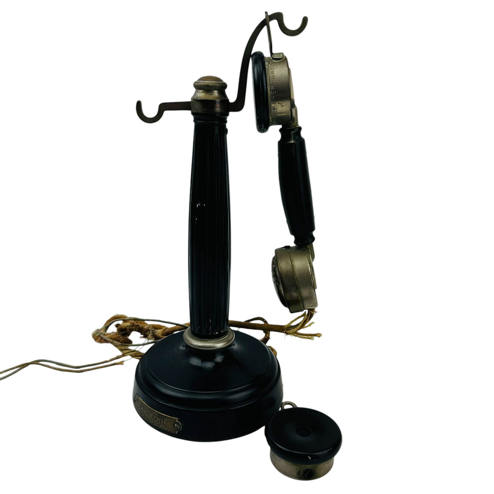Antique French Grammont Candlestick Phone 1920's (1 of 4)