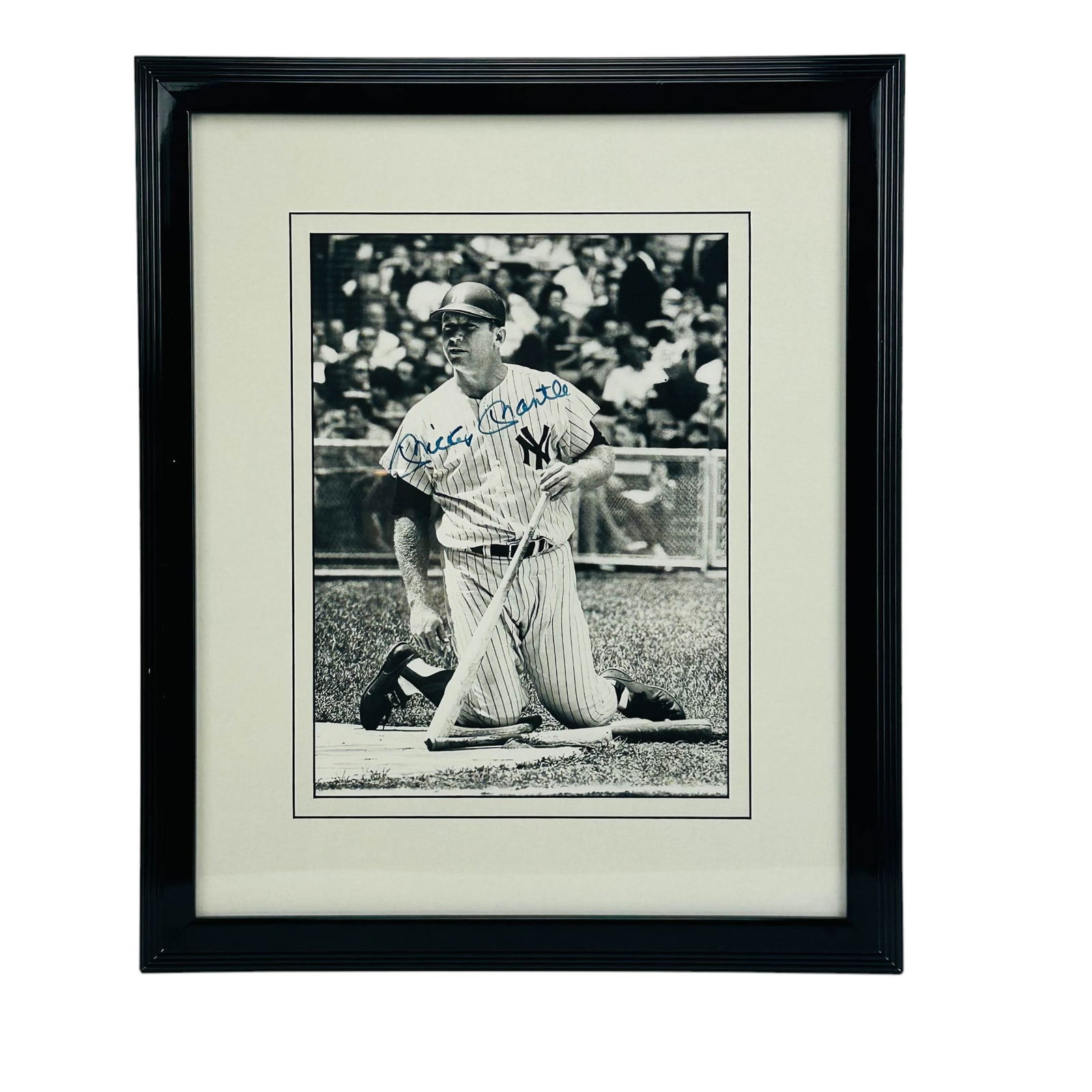 Mickey Mantle SIGNED New York Yankee MLB Photo COA (1 of 4)