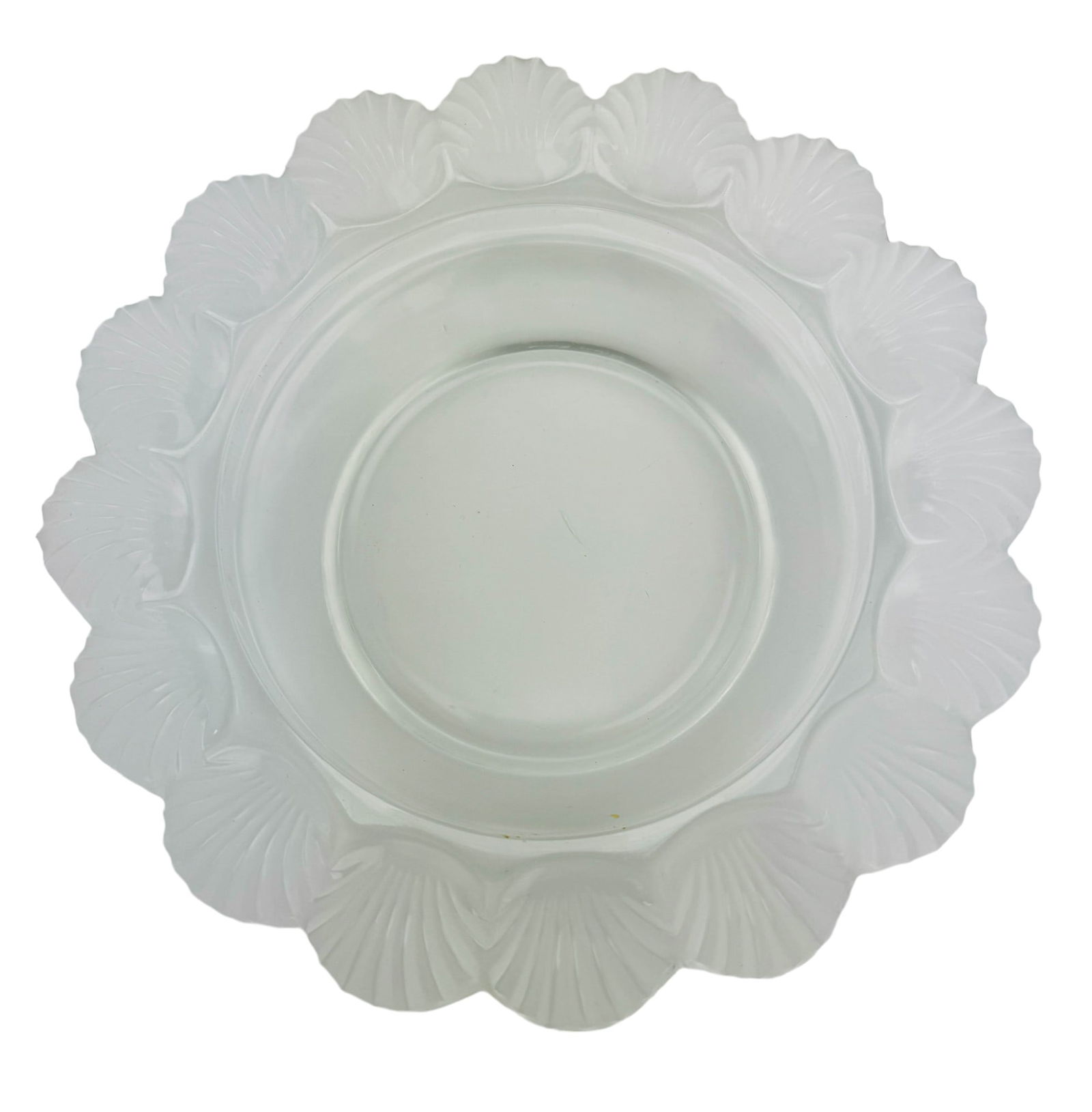 Lalique Crystal Scallop Shell Pornic Glass Bowl (1 of 3)