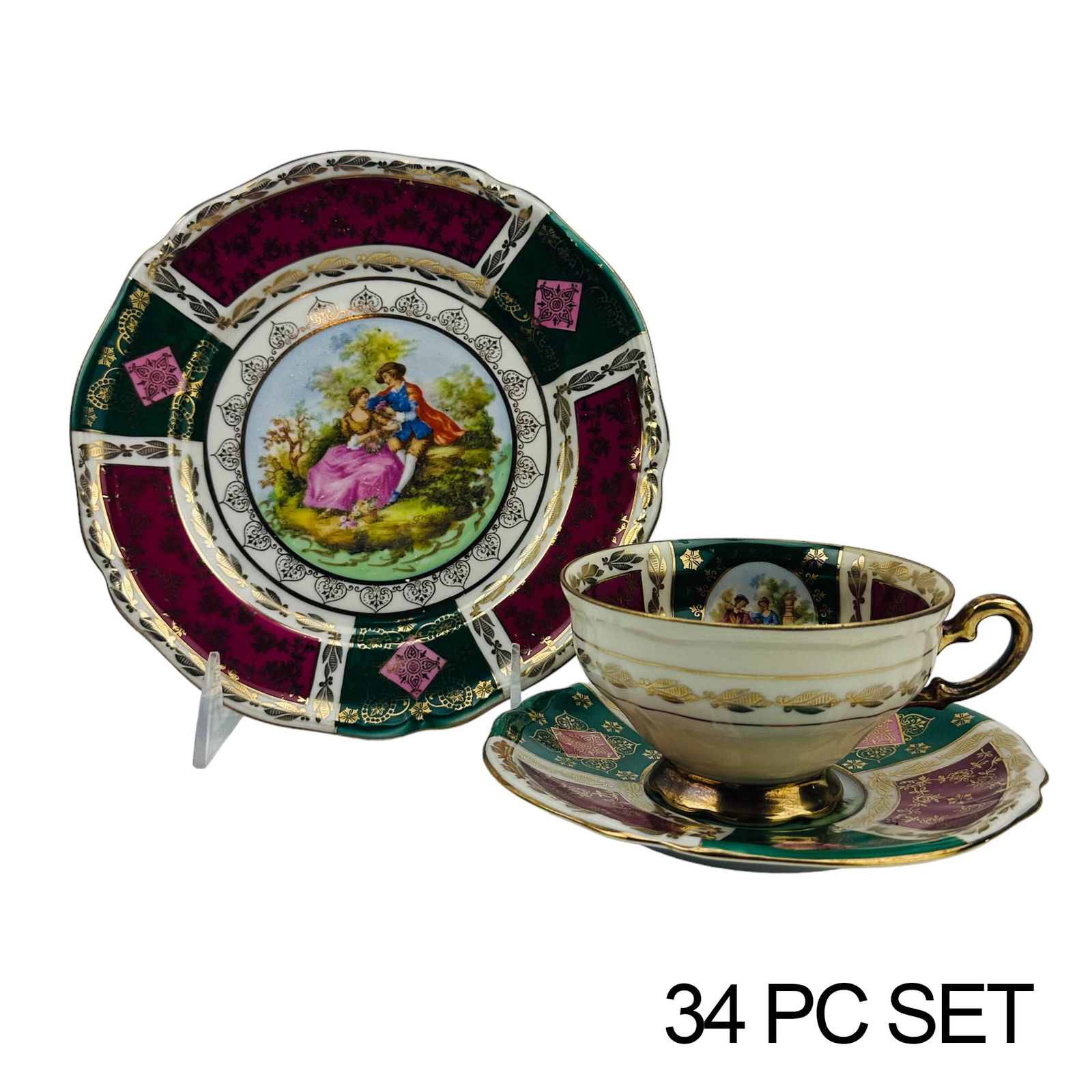 Hutschenreuther Arzberg Cup Saucer Plate 34pc LOT (1 of 5)